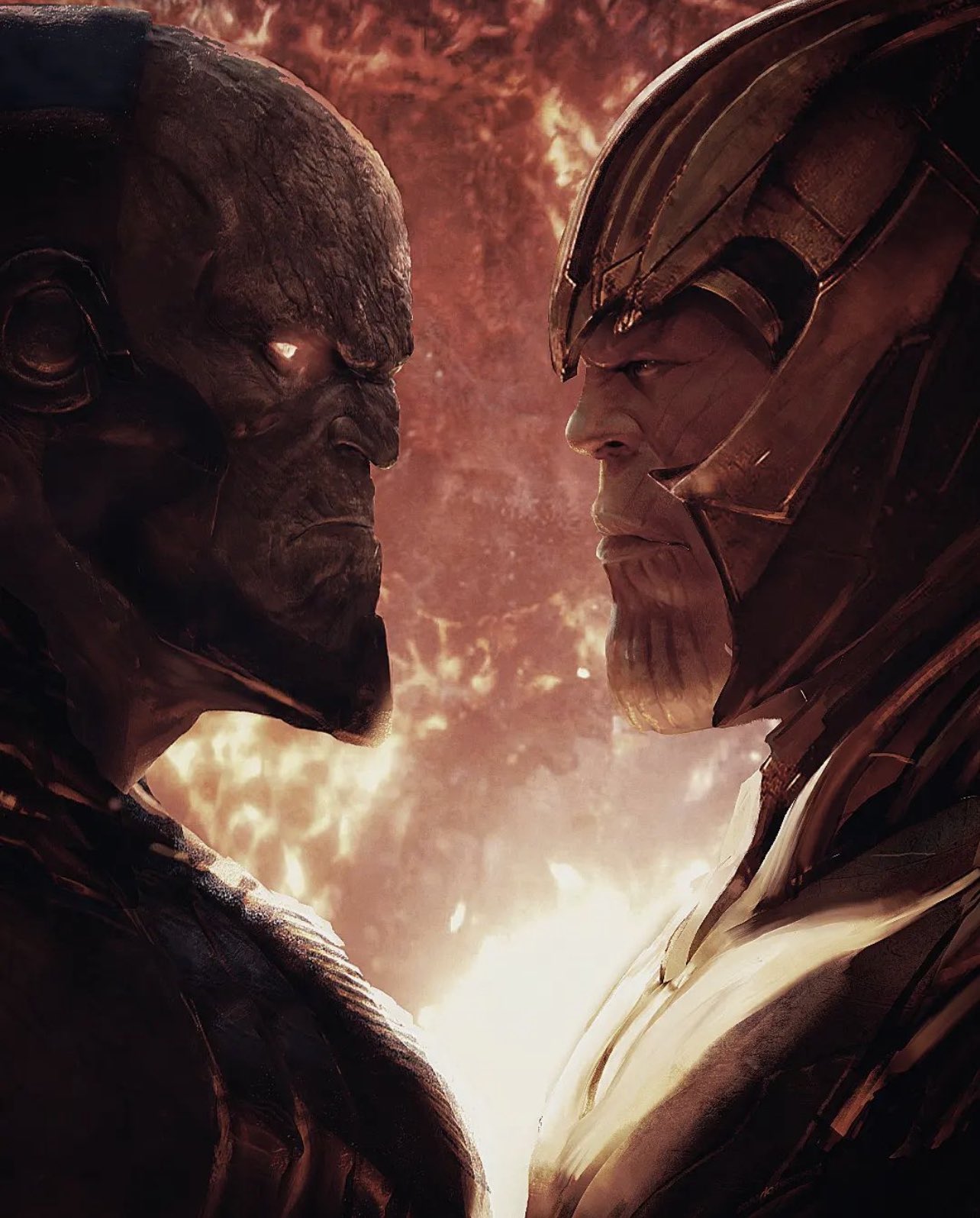 Darkseid Vs Thanos Art Wallpapers