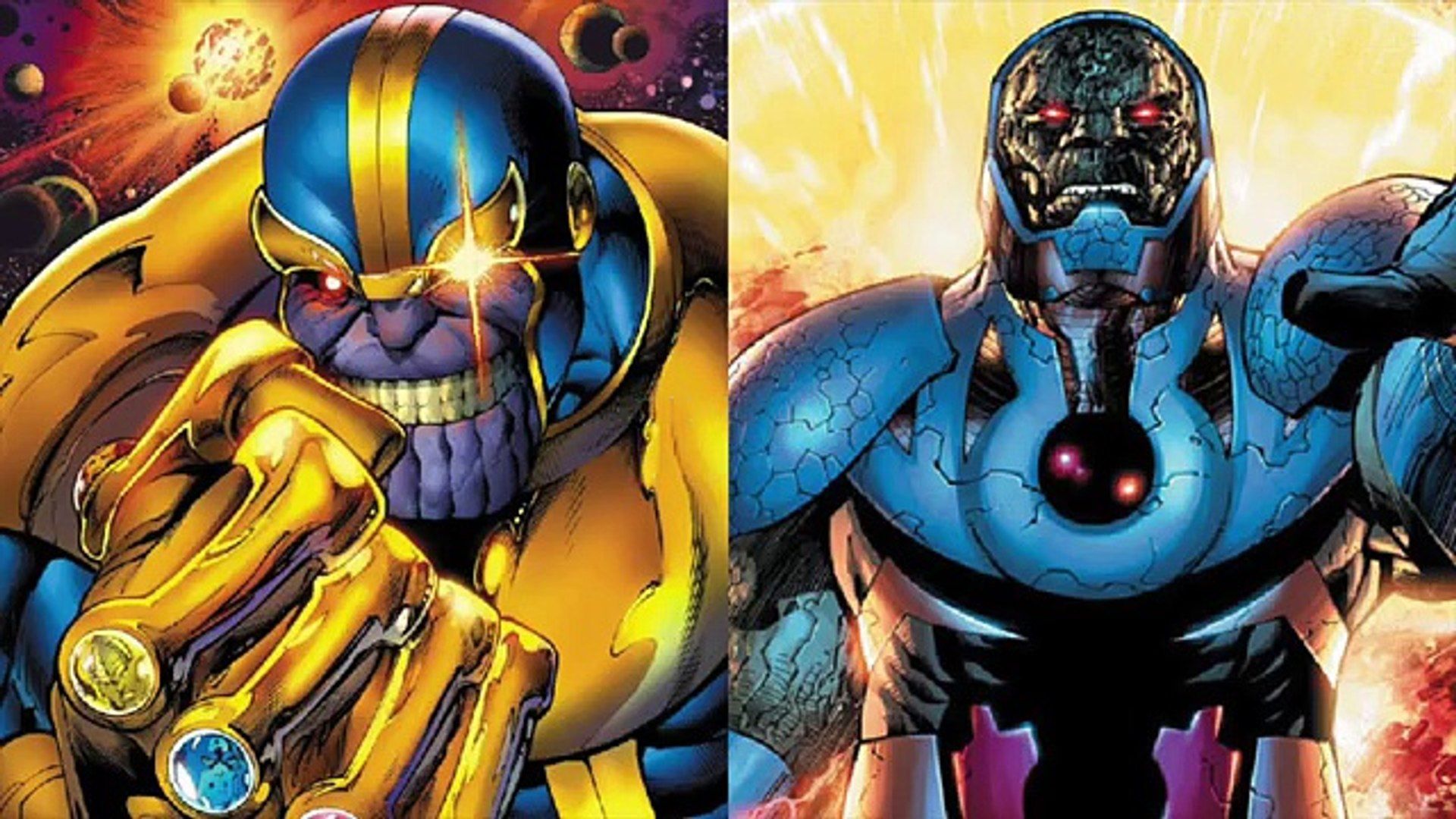 Darkseid Vs Thanos Art Wallpapers