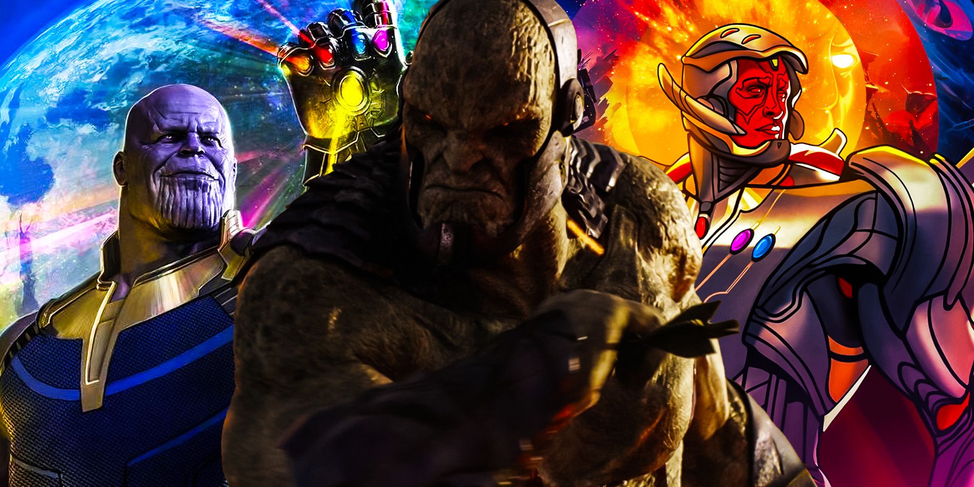 Darkseid Vs Thanos Art Wallpapers