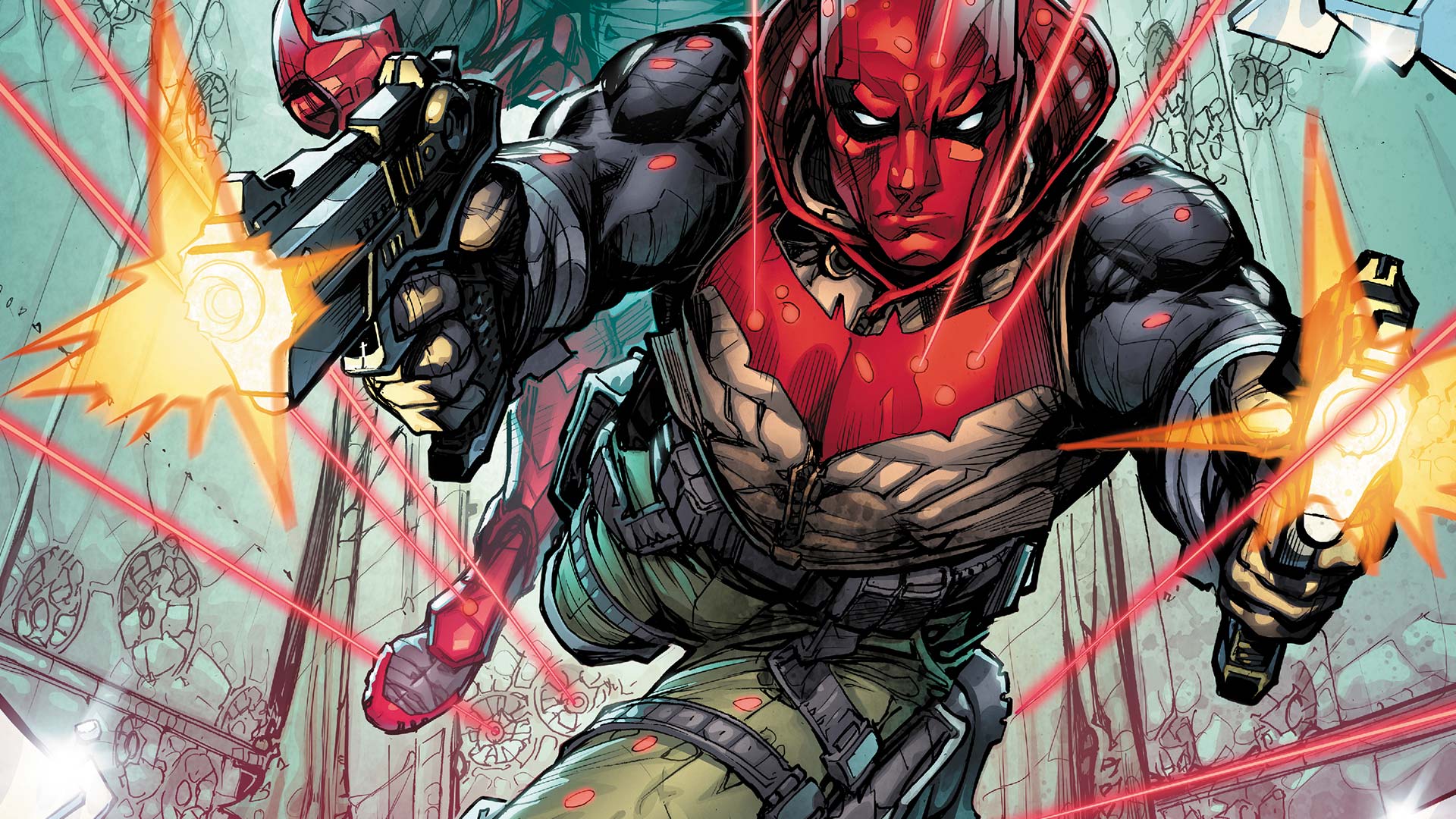 Dc Red Hood Digital Comic Art Wallpapers