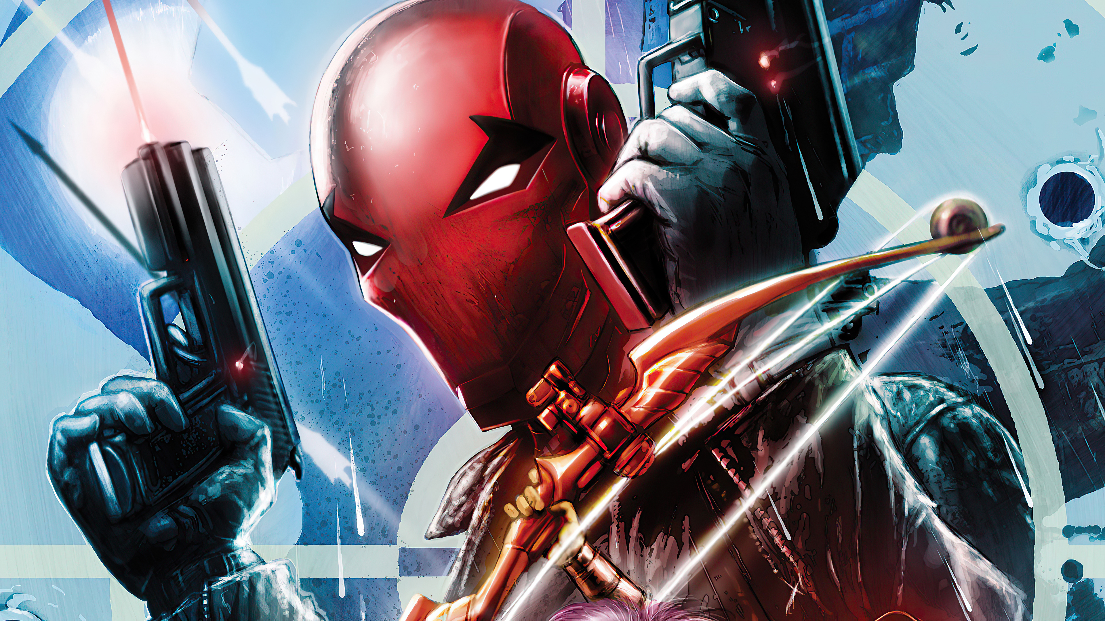 Dc Red Hood Digital Comic Art Wallpapers