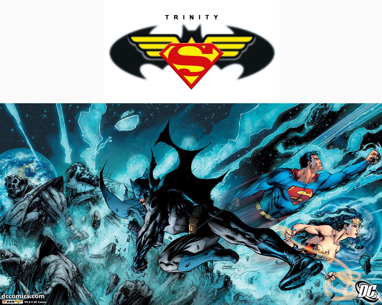 Dc Trinity Arts Wallpapers