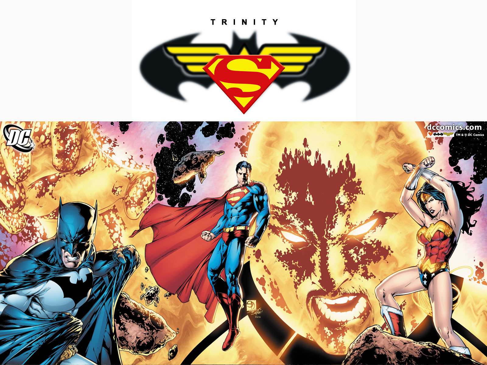 Dc Trinity Arts Wallpapers