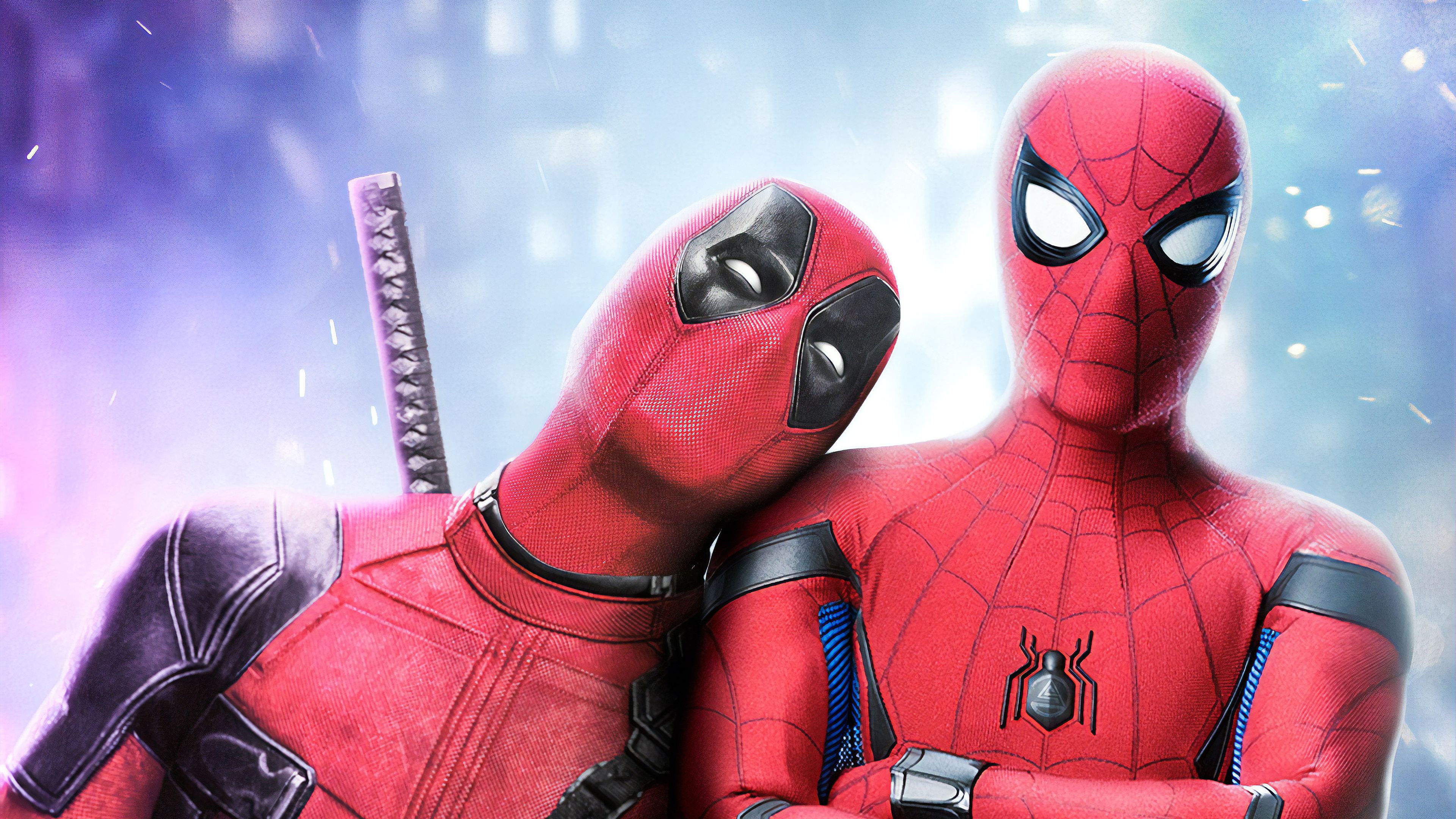 Deadpool And Spider Man Wallpapers