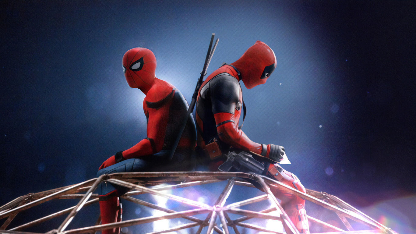 Deadpool And Spider Man Wallpapers