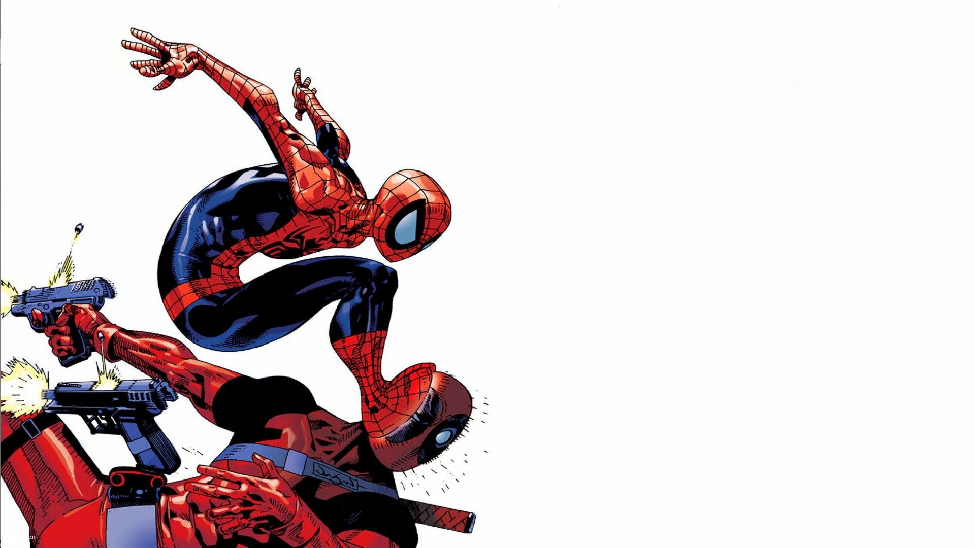 Deadpool And Spider Man Wallpapers