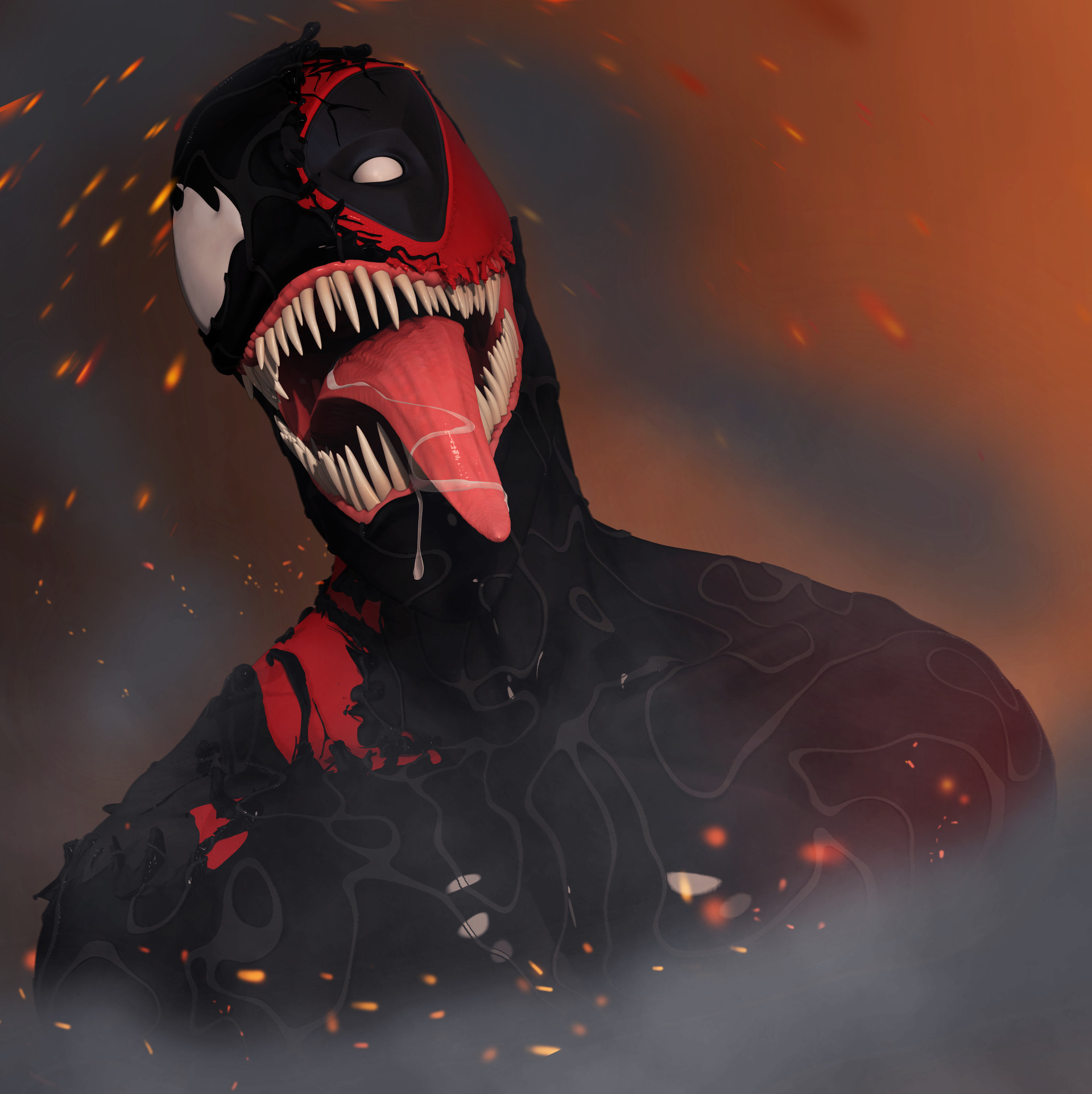 Deadpool And Venom Wallpapers