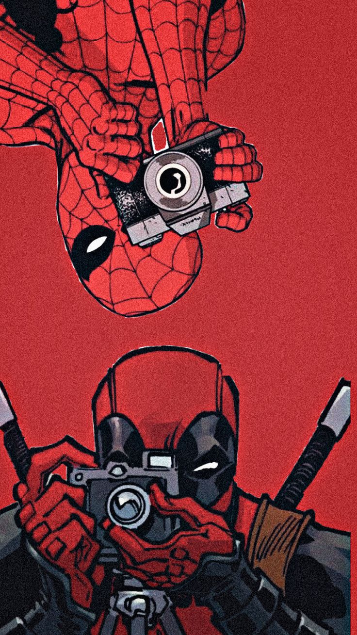 Deadpool Spiderman Wallpapers