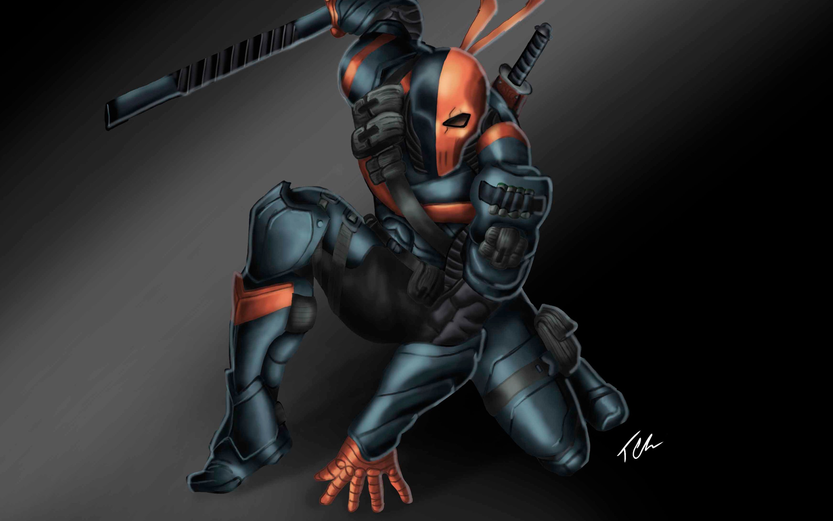 Deathstroke 2020 Art Wallpapers