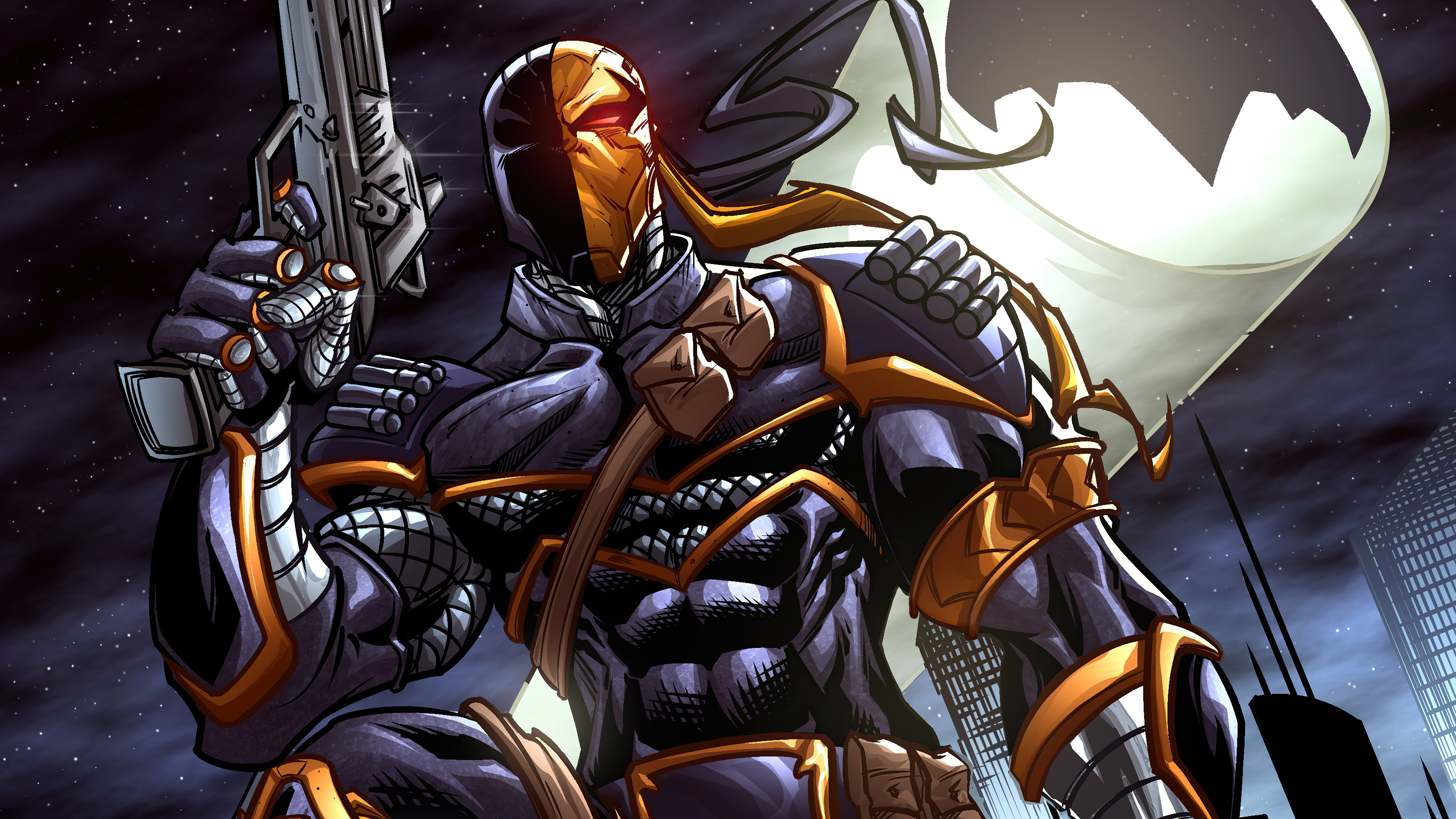 Deathstroke 2020 Art Wallpapers