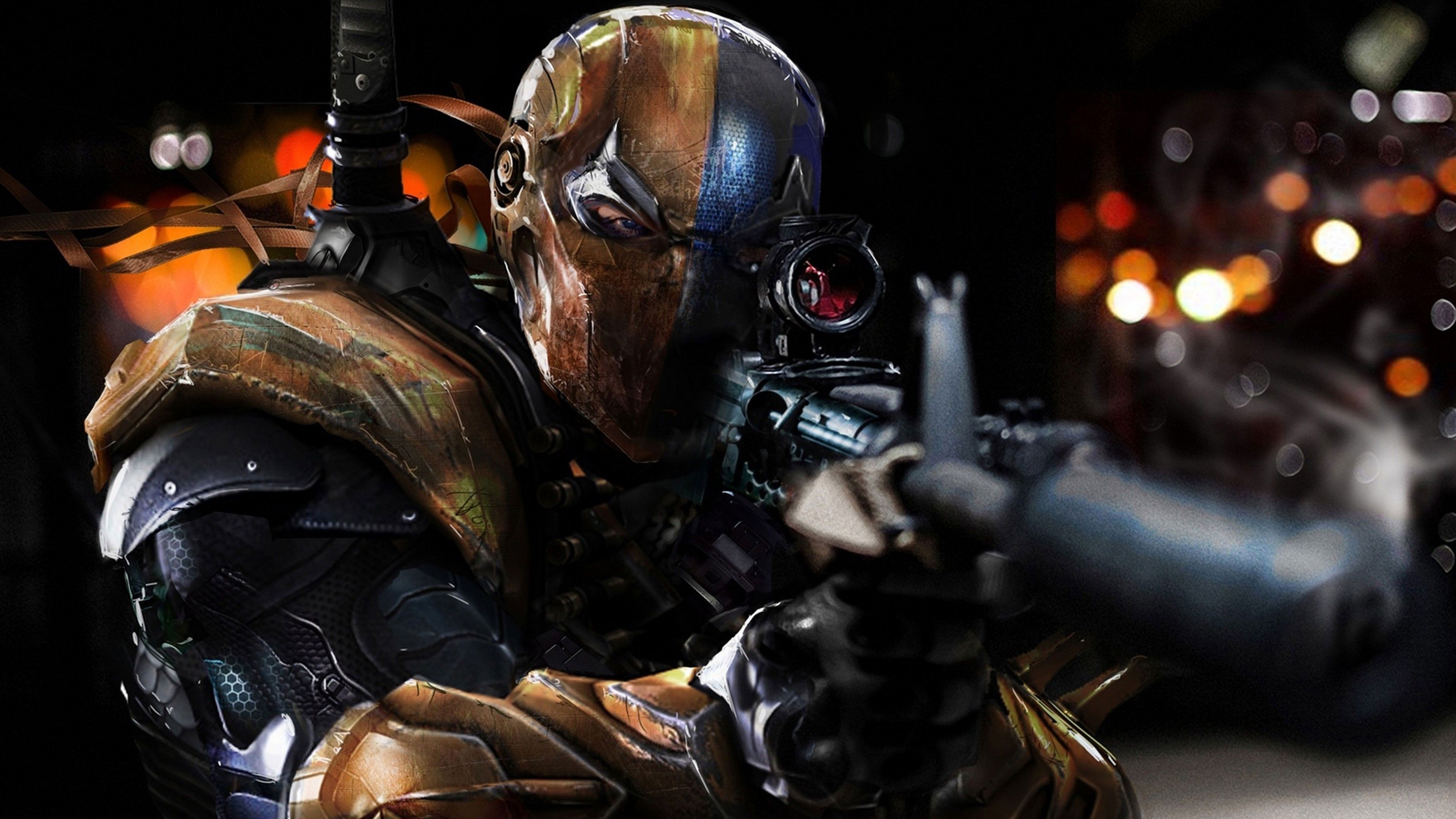 Deathstroke 4K Art Wallpapers