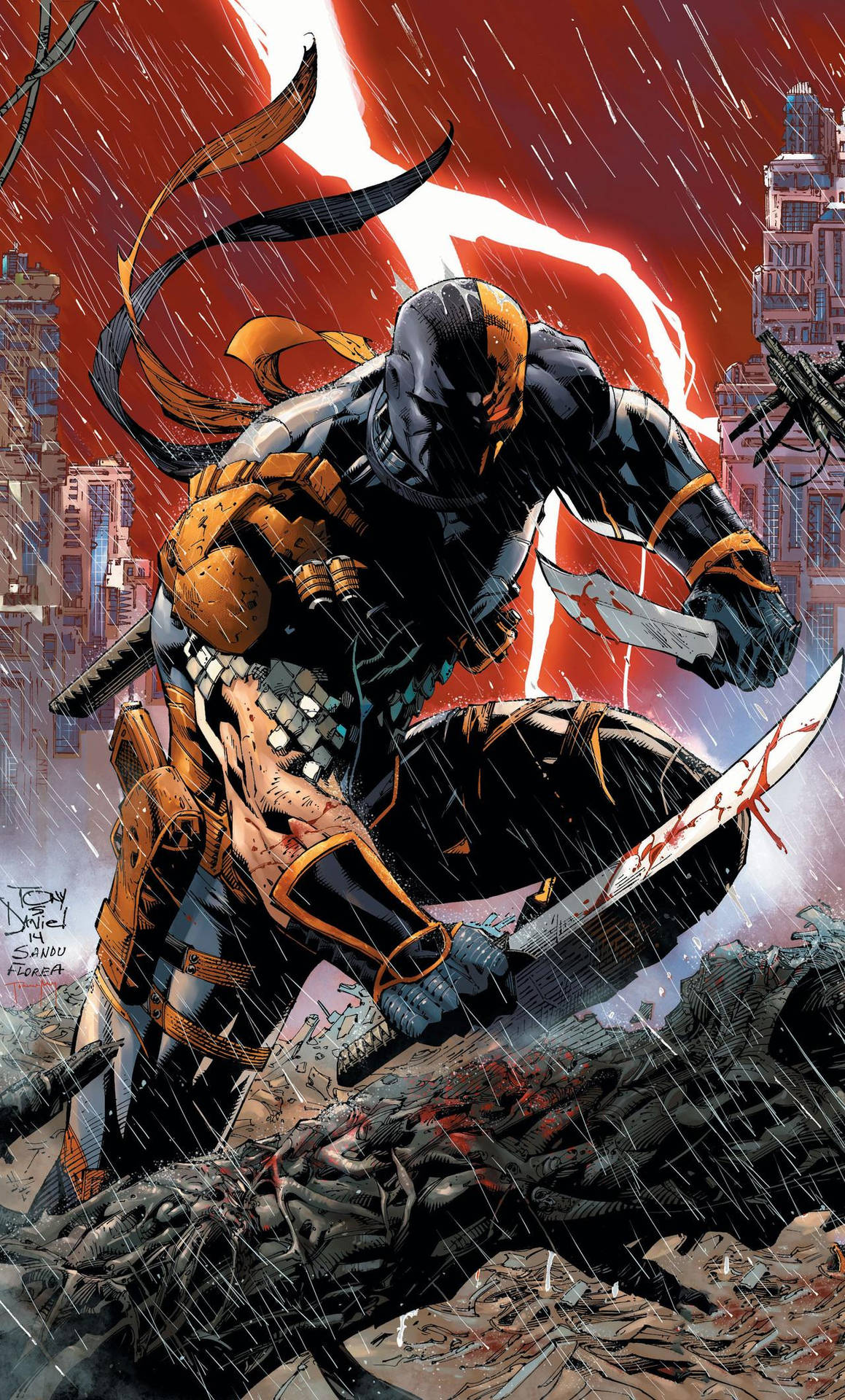 Deathstroke 4K Art Wallpapers