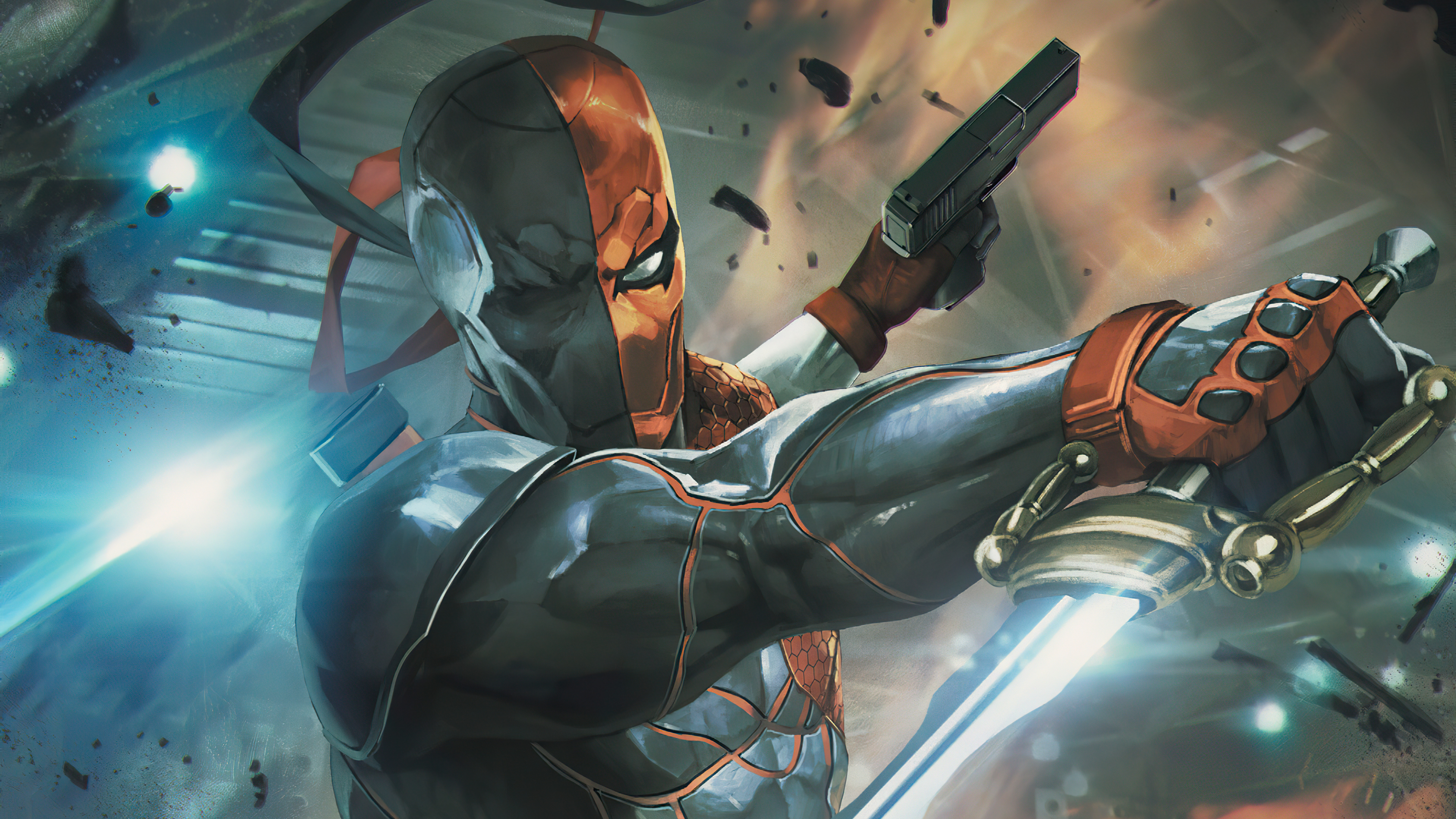 Deathstroke 4K Art Wallpapers