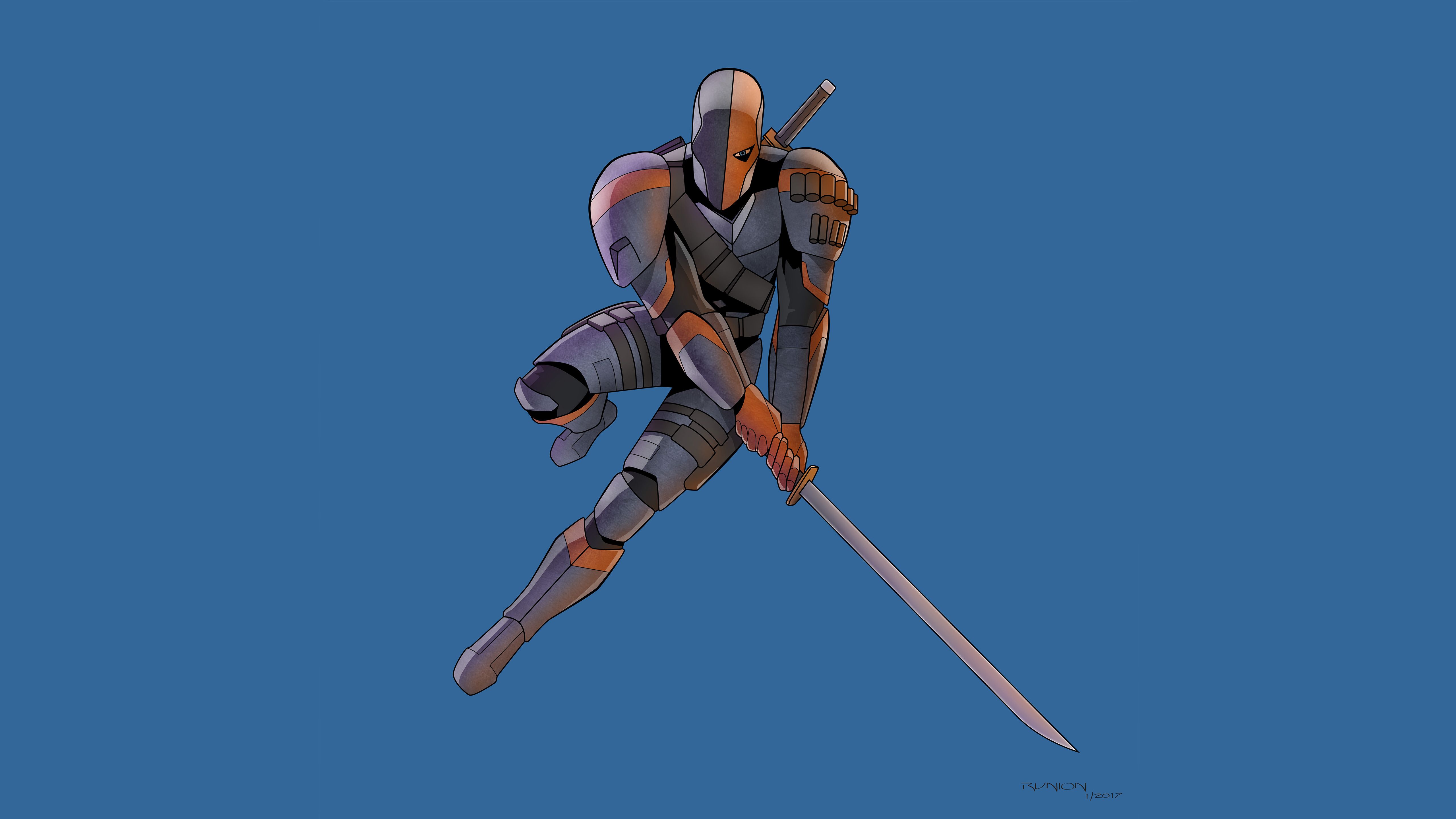 Deathstroke 4K Art Wallpapers