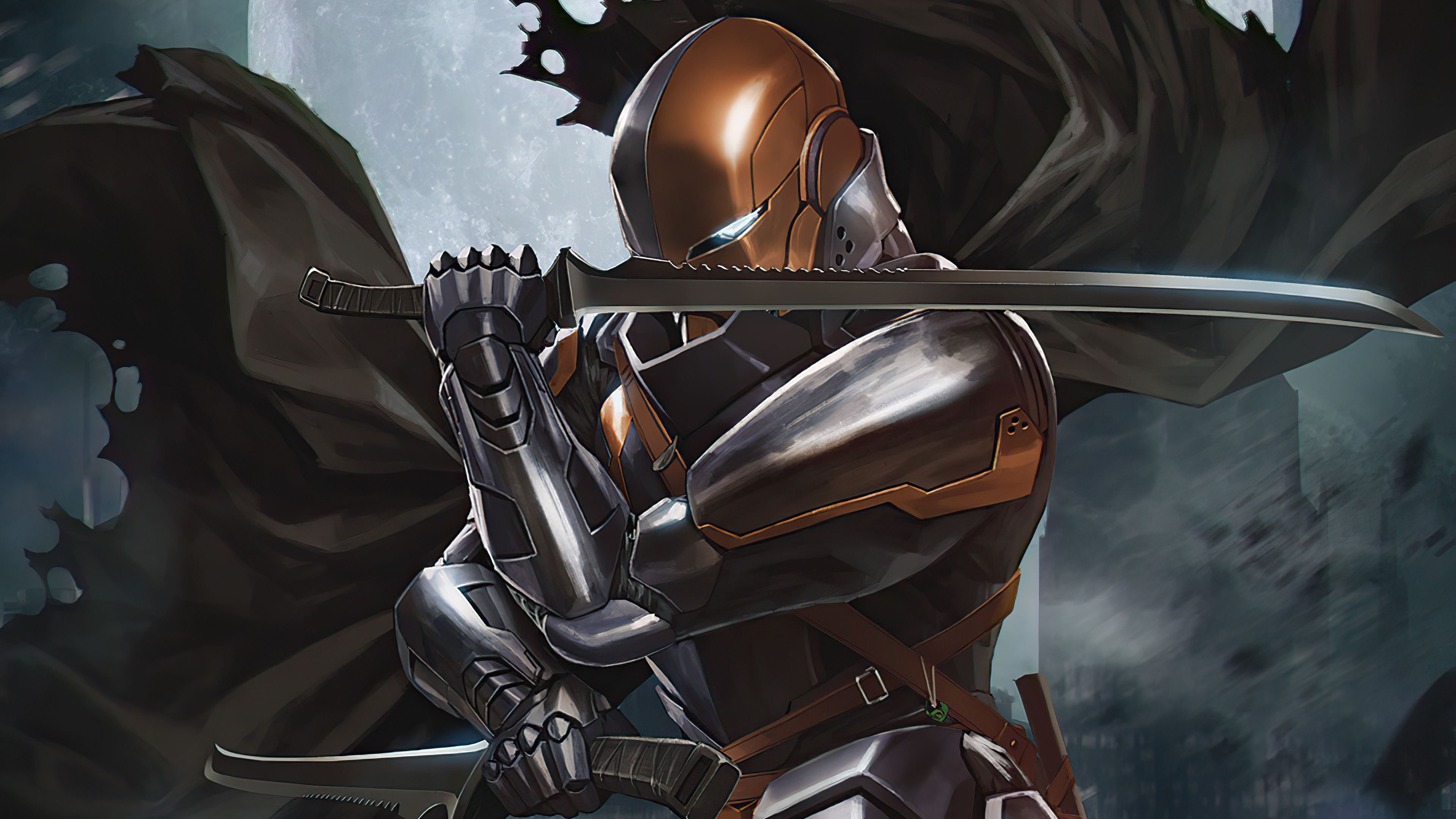 Deathstroke 4K Art Wallpapers