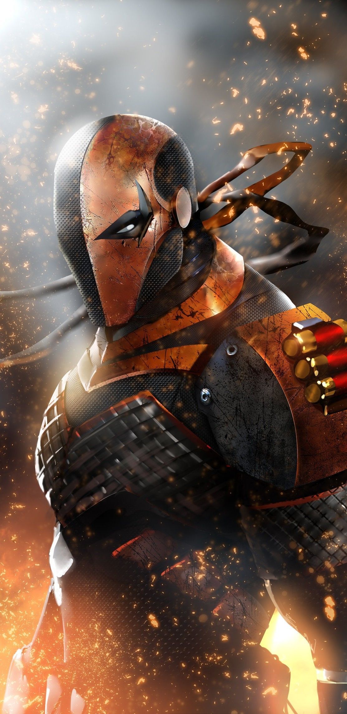 Deathstroke Splash Art Wallpapers