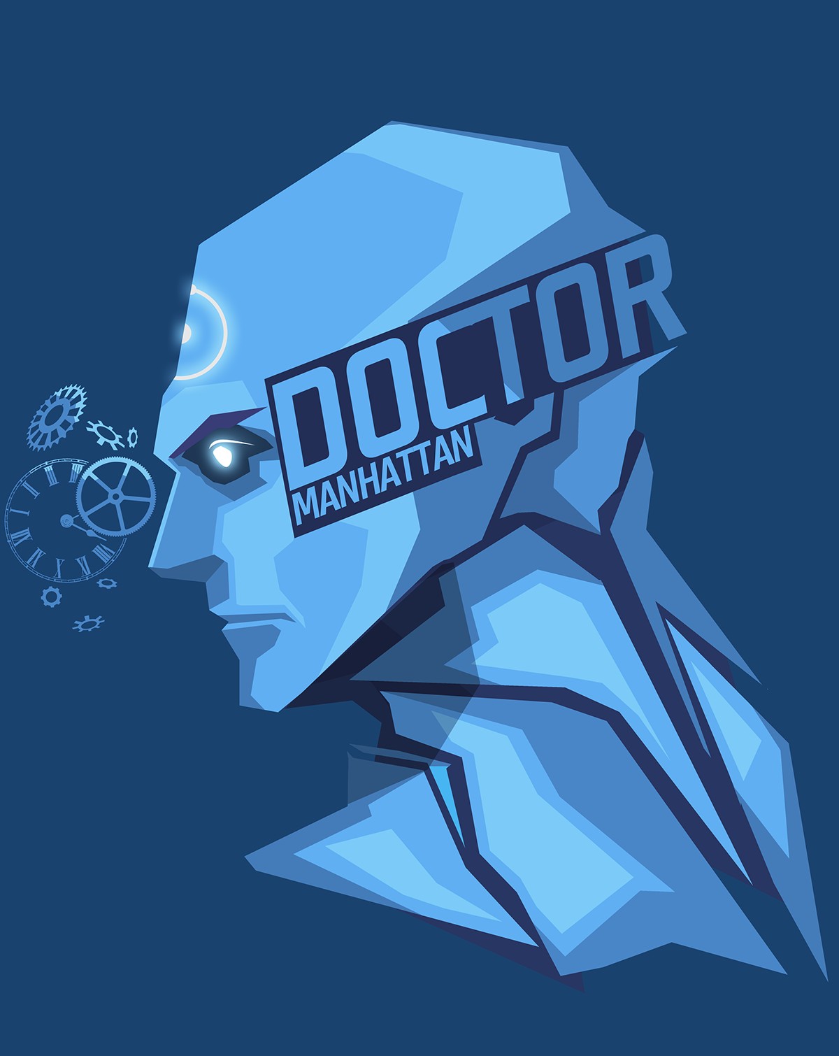 Doctor Manhattan Logo Wallpapers