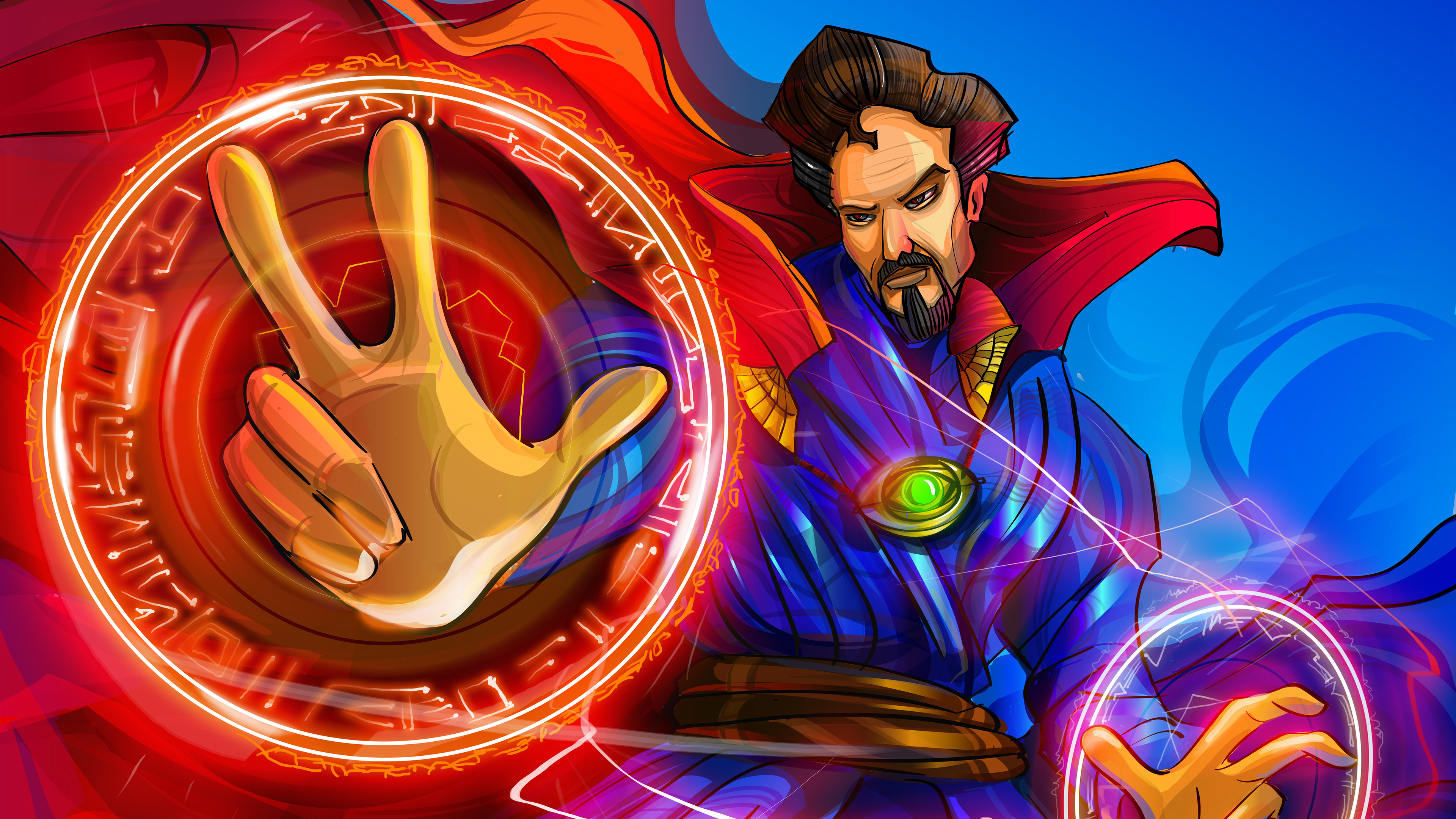 Doctor Strange 4K Cool Art Wallpapers