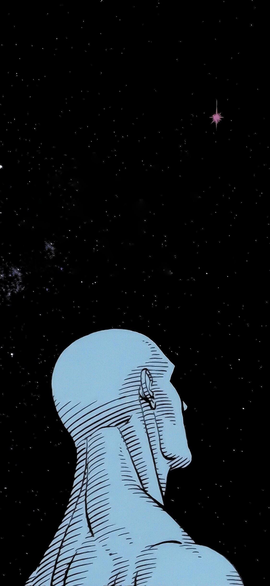 Dr Manhattan Minimalist Wallpapers