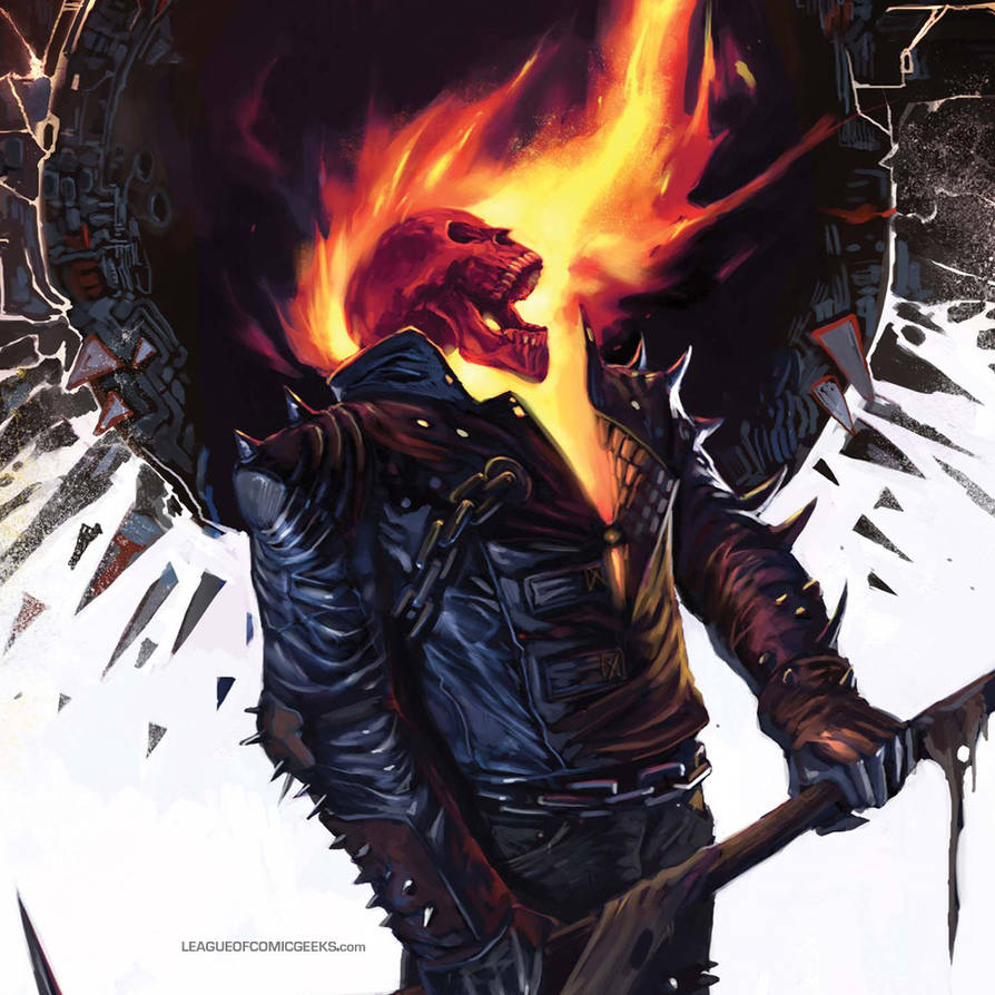 Ghost Rider Cool Illustration Wallpapers