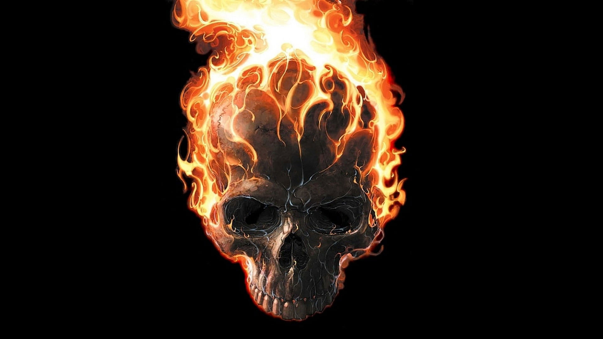 Ghost Rider Cool Illustration Wallpapers