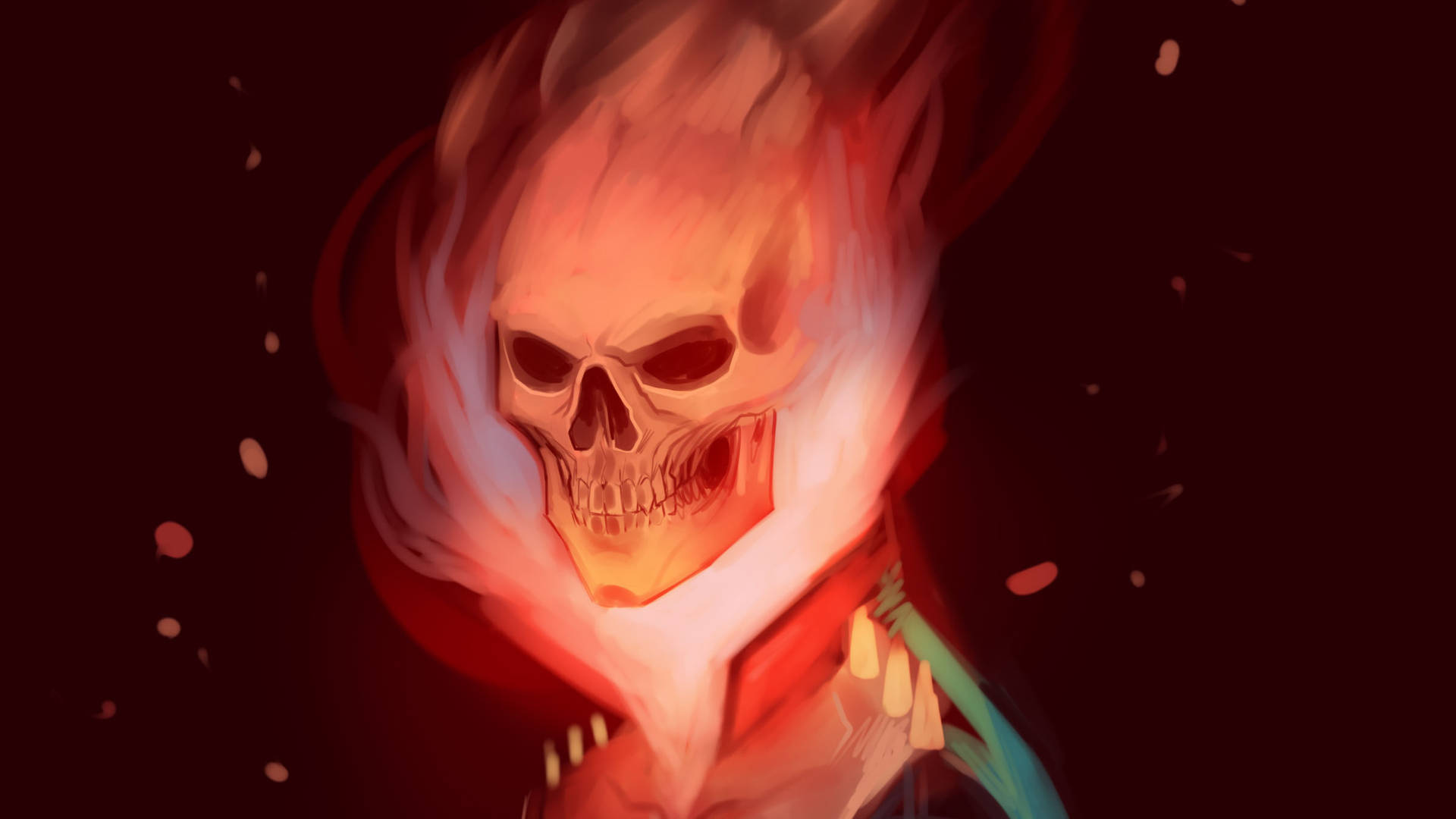 Ghost Rider Cool Illustration Wallpapers