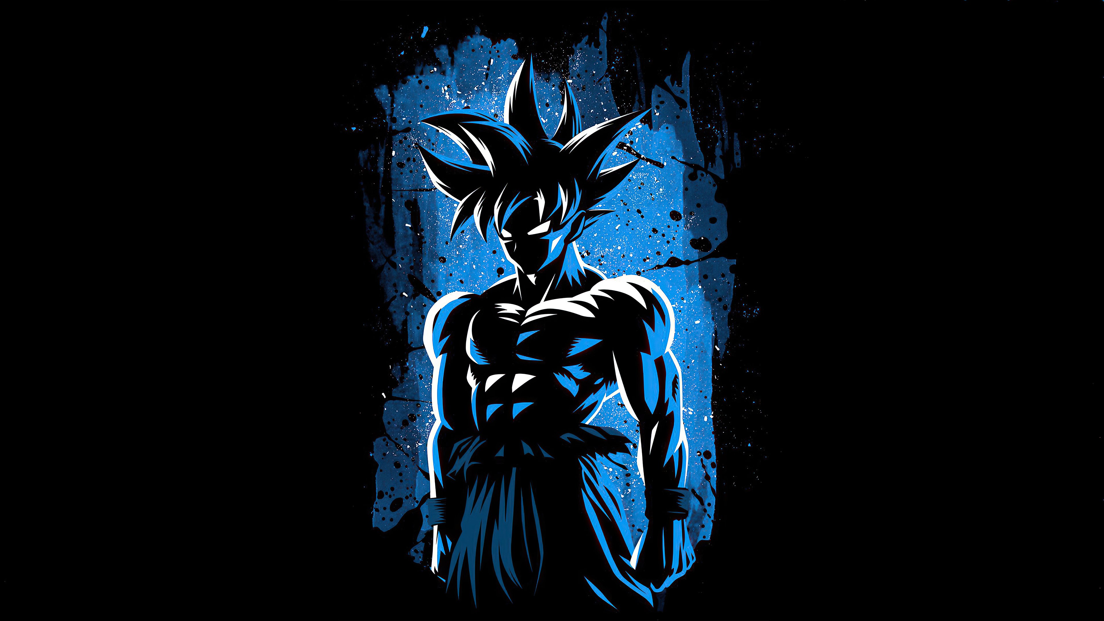 Goku Minimalism Wallpapers