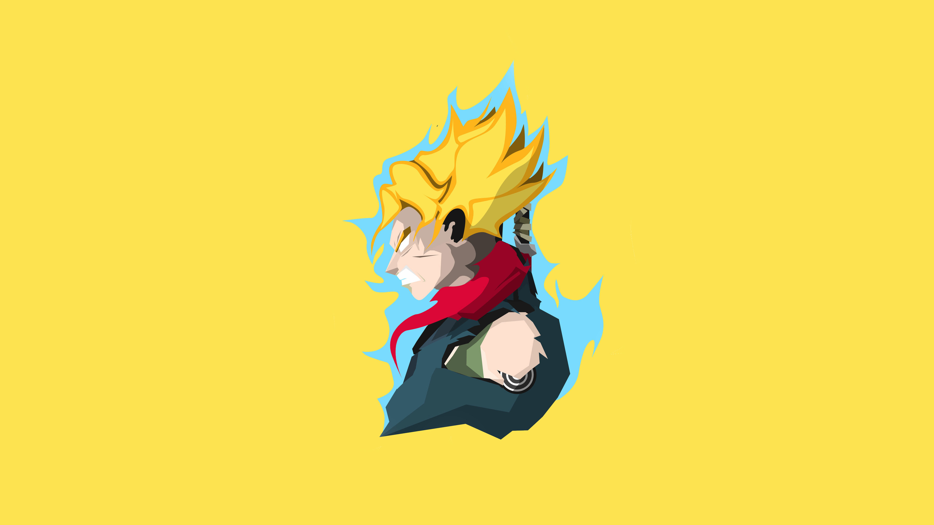 Goku Minimalism Wallpapers