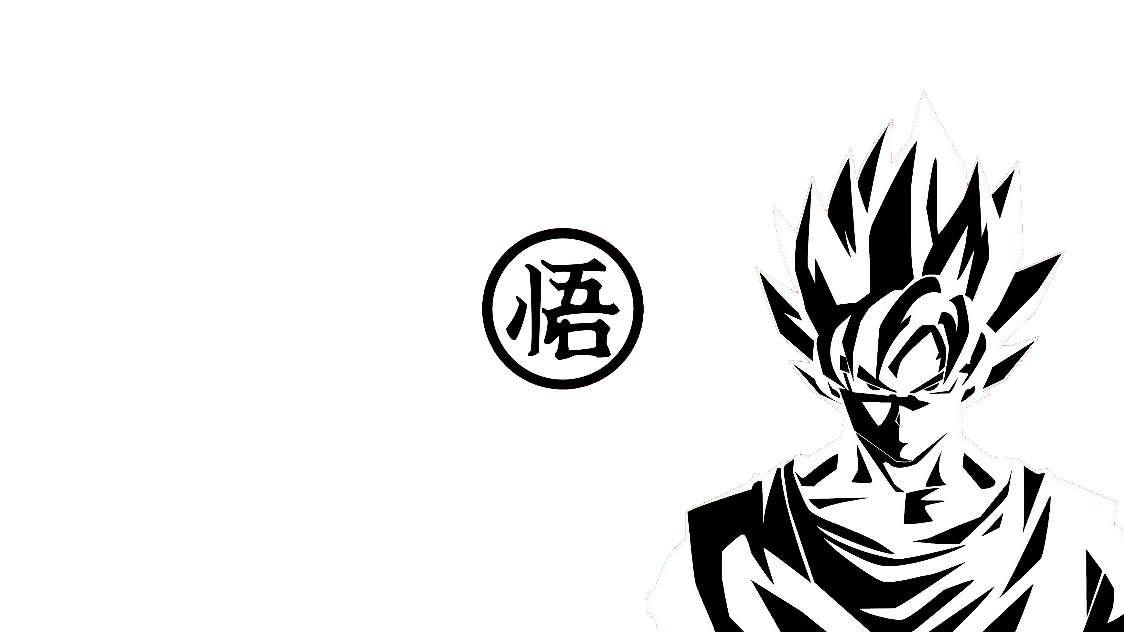 Goku Minimalism Wallpapers