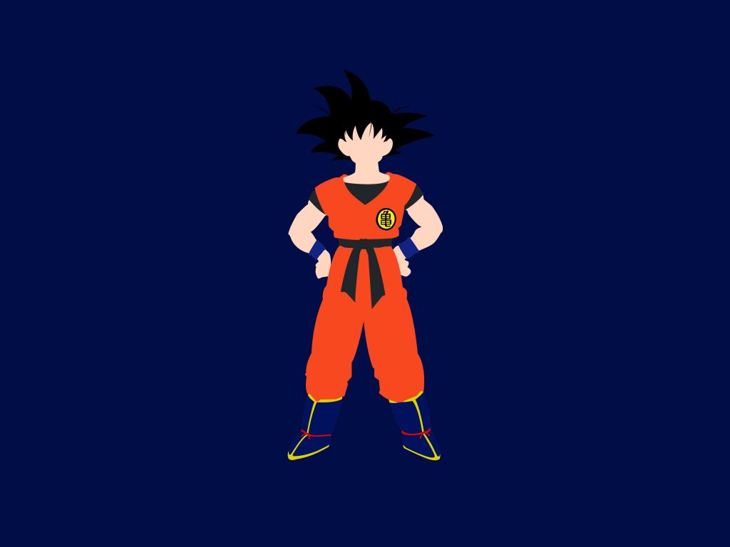 Goku Minimalism Wallpapers