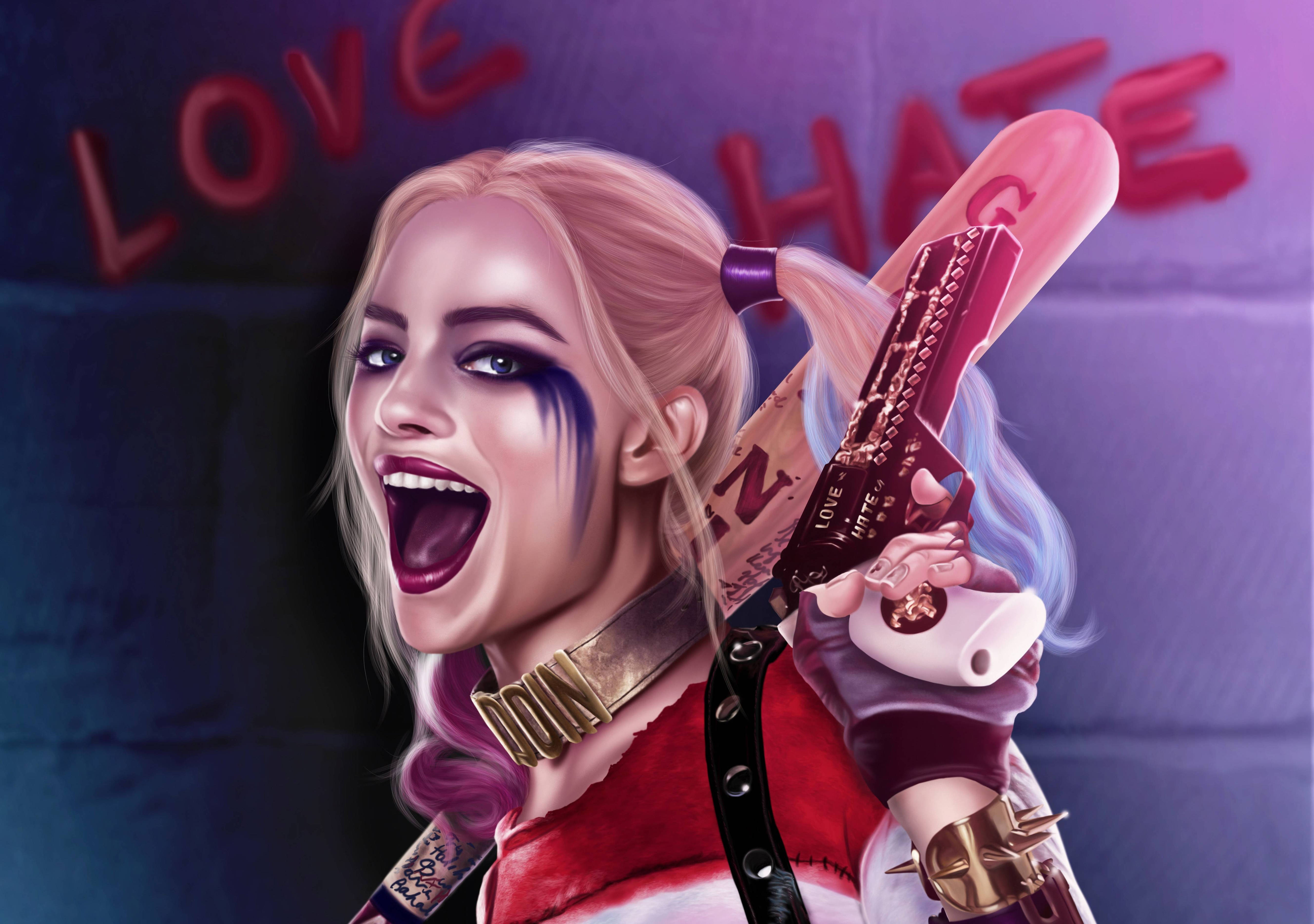 Harley Quinn Artwork Wallpapers