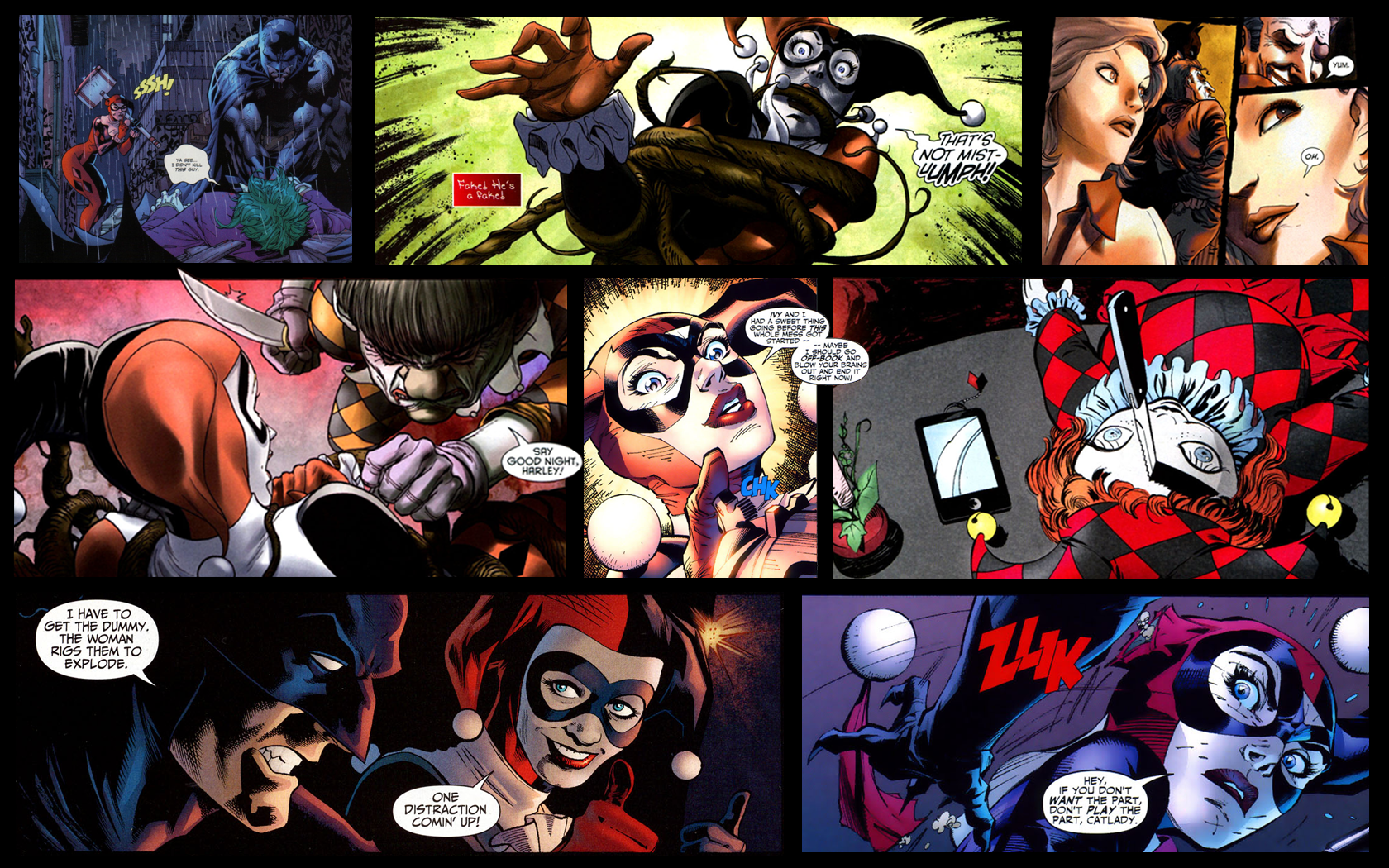 Harley Quinn Comic Art Wallpapers