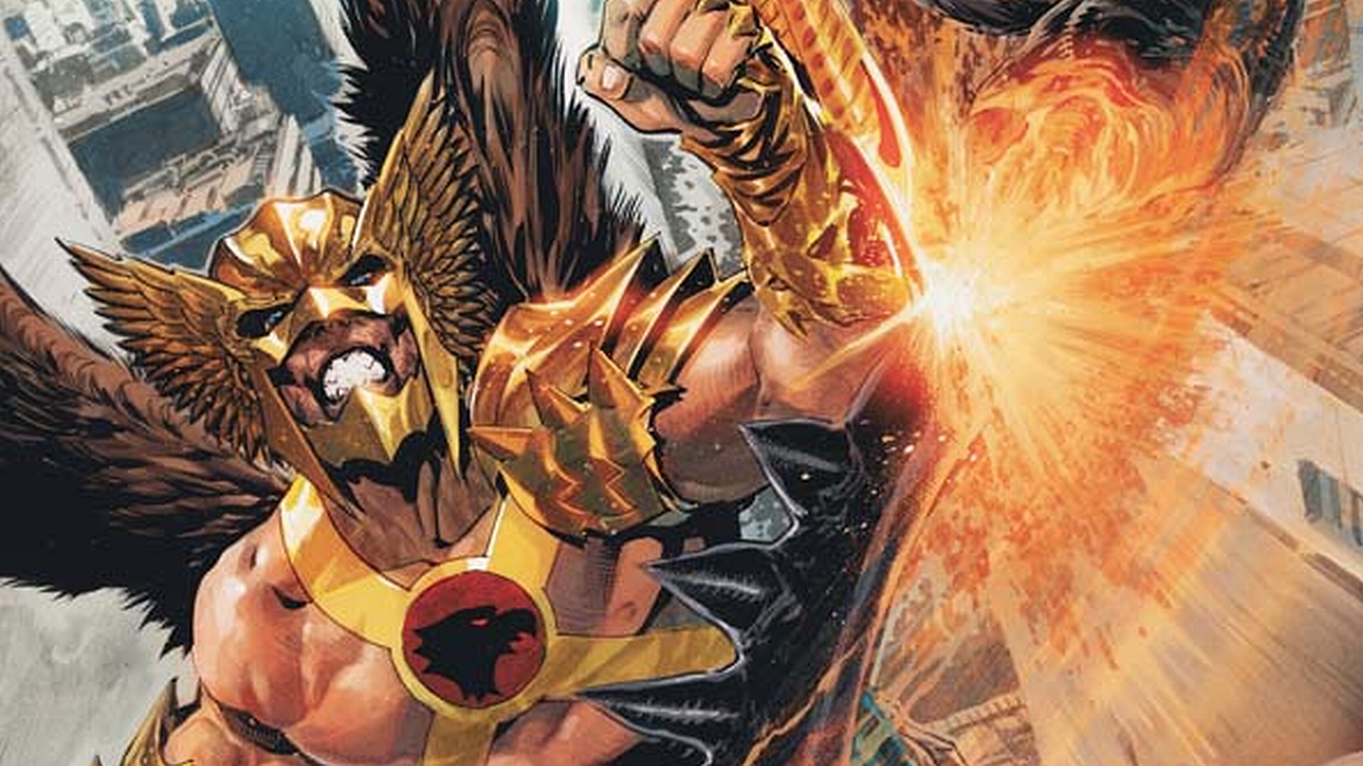 Hawkman Comic Logo Wallpapers