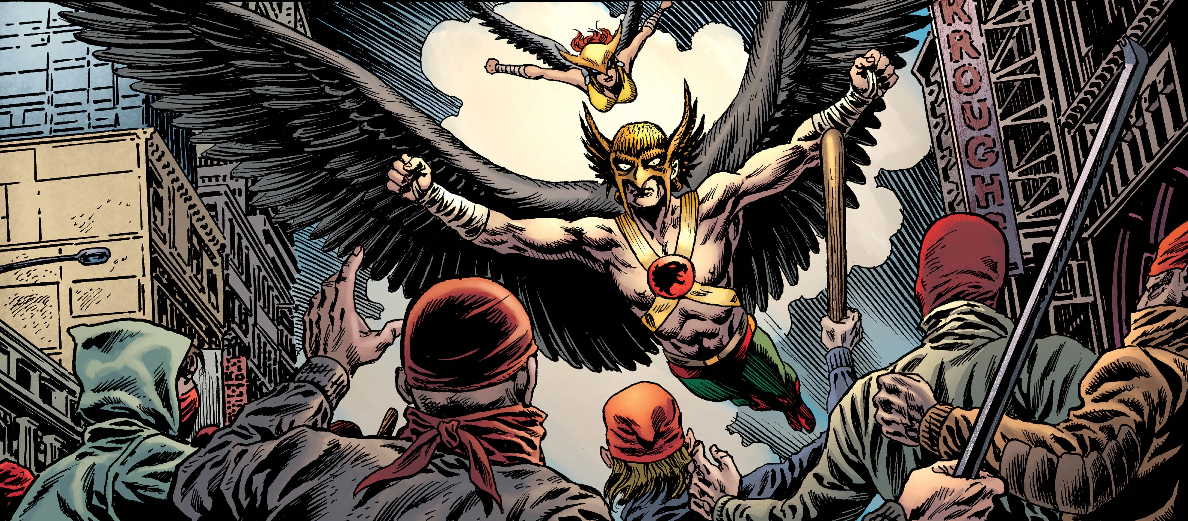 Hawkman Comic Logo Wallpapers