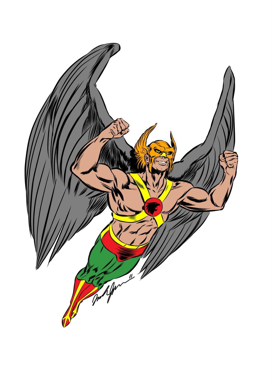 Hawkman Comic Logo Wallpapers