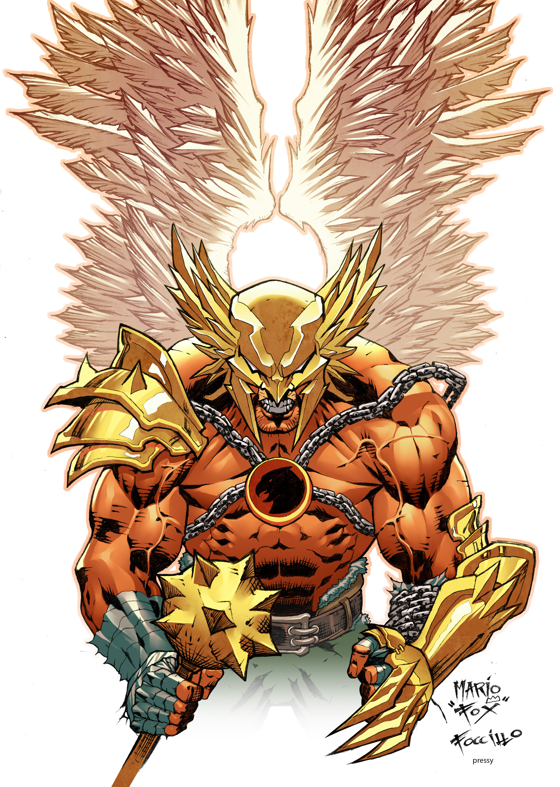 Hawkman Comic Logo Wallpapers