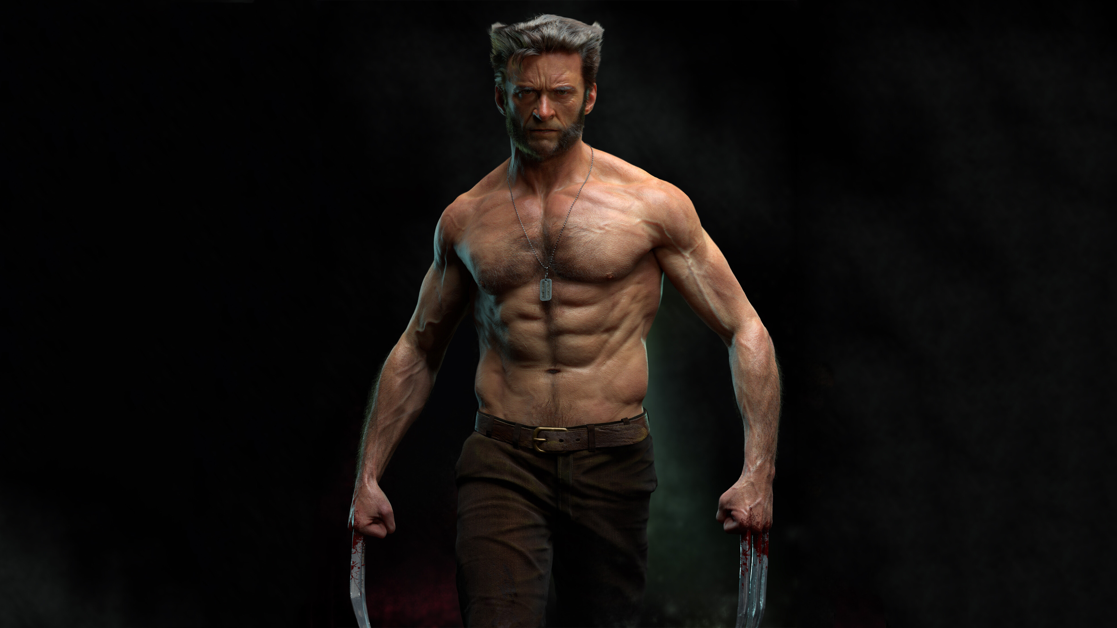 Hugh Jackman As Wolverine Artwork Wallpapers