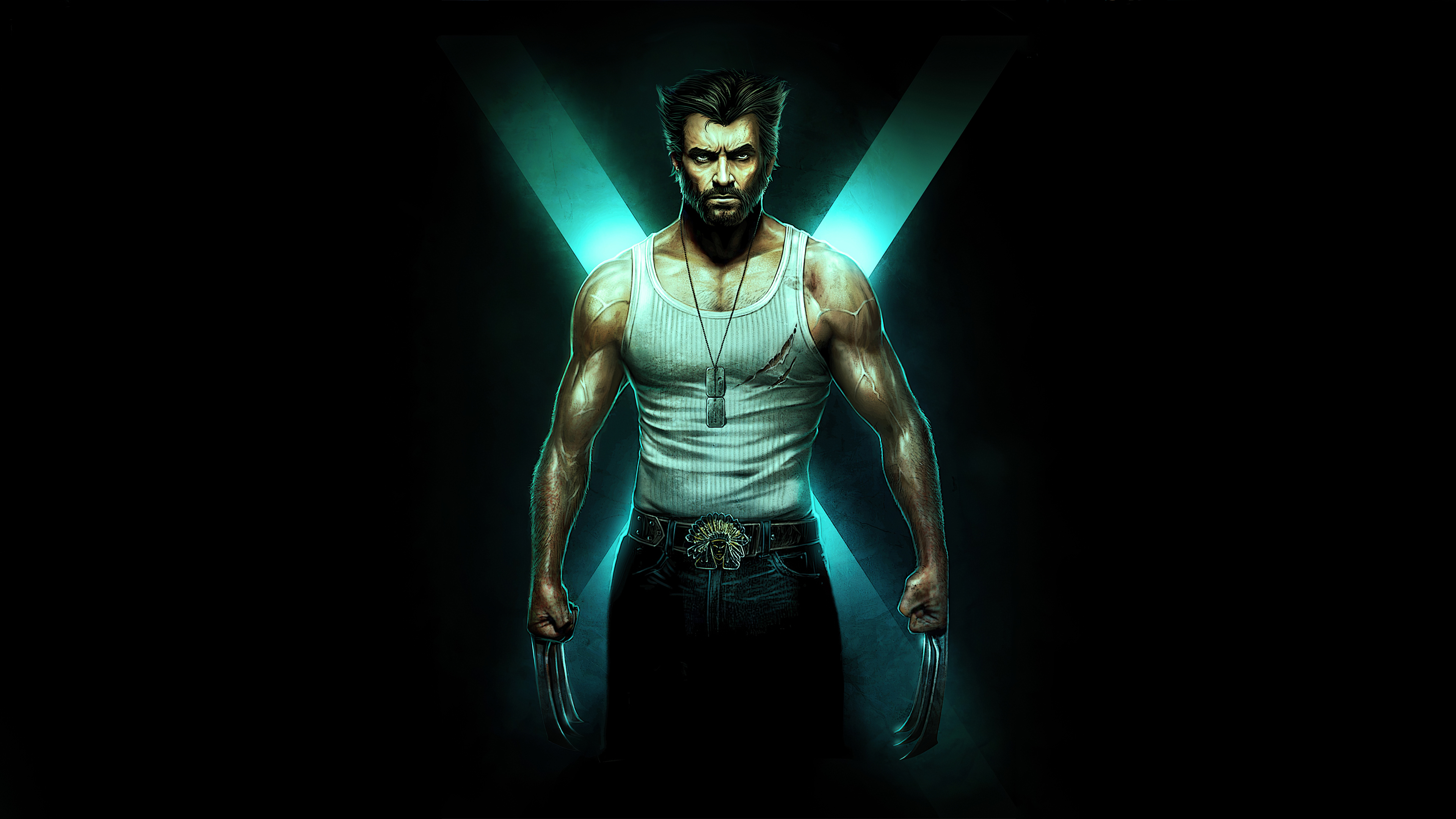 Hugh Jackman As Wolverine Artwork Wallpapers