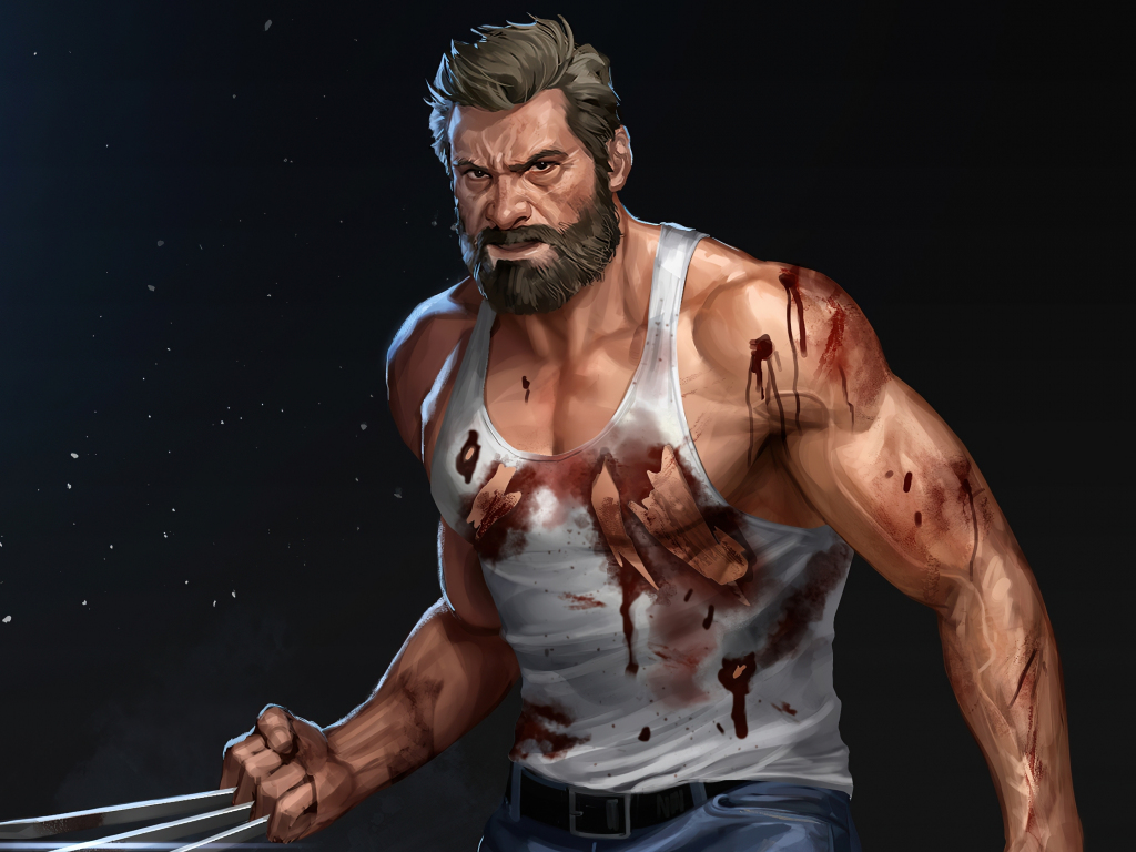 Hugh Jackman As Wolverine Artwork Wallpapers