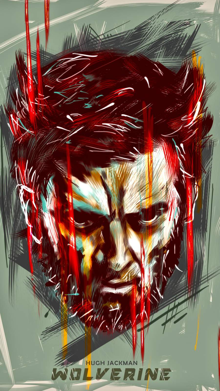 Hugh Jackman As Wolverine Artwork Wallpapers