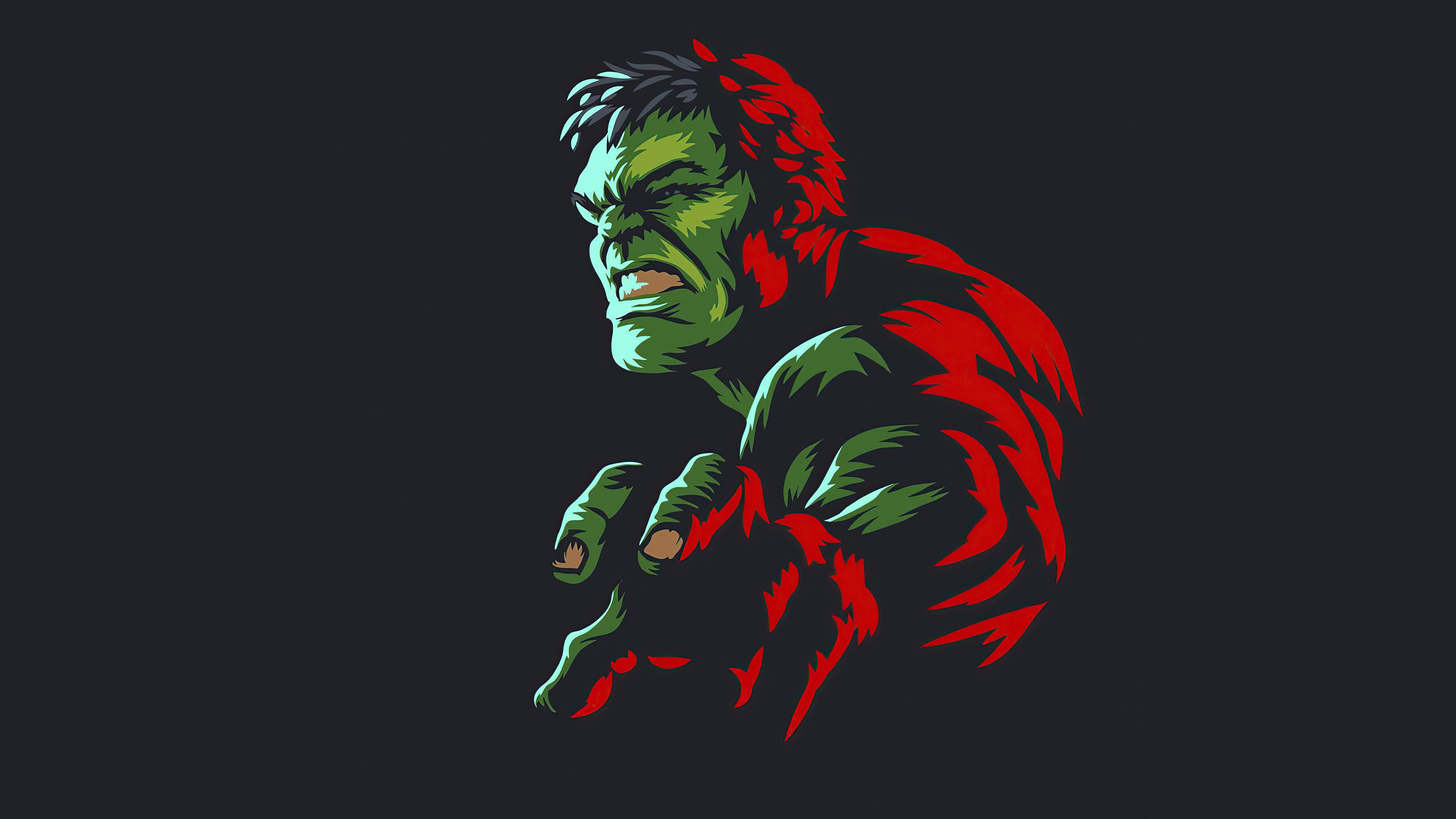 Hulk  Minimal Wallpapers