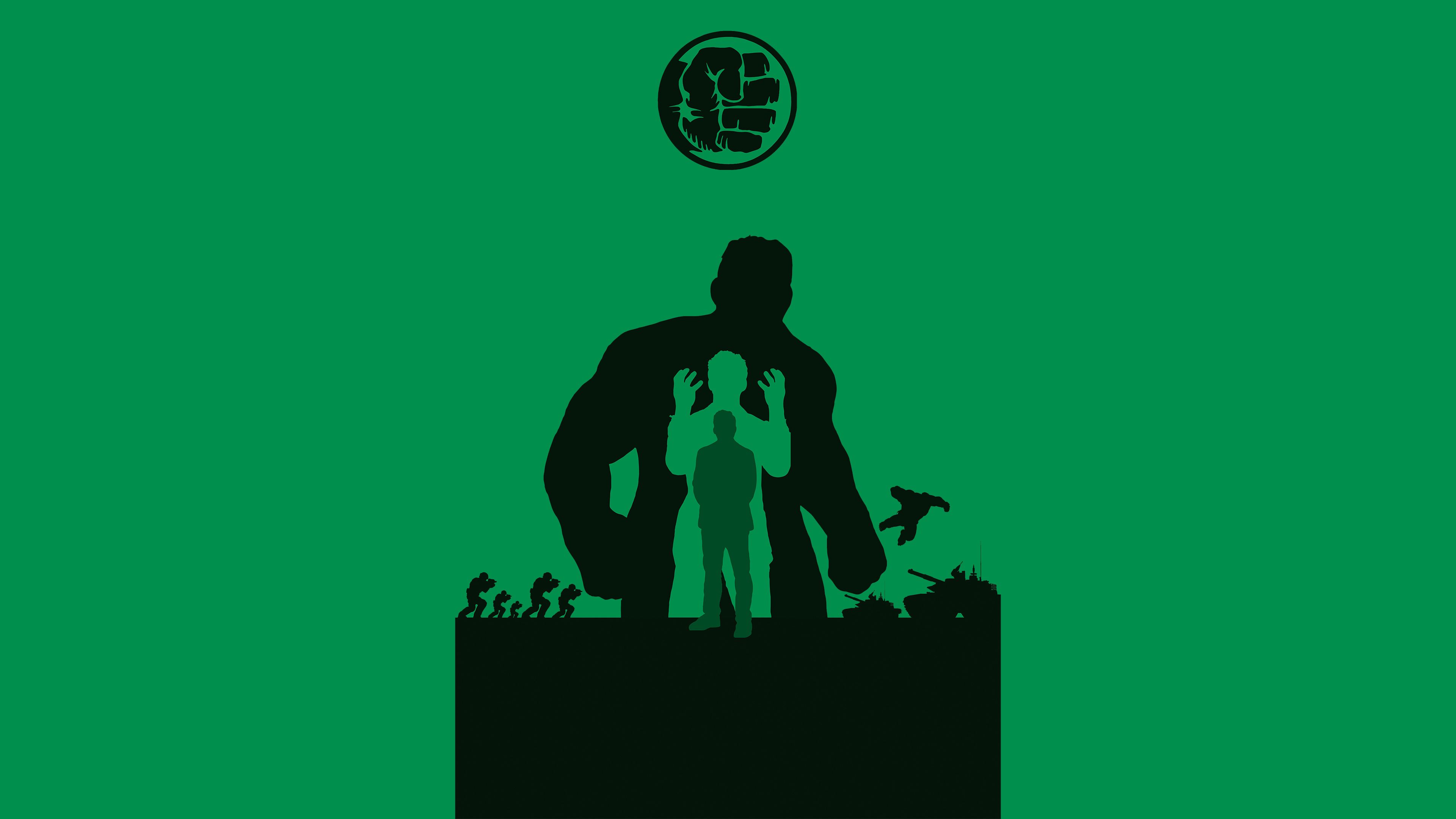 Hulk  Minimal Wallpapers