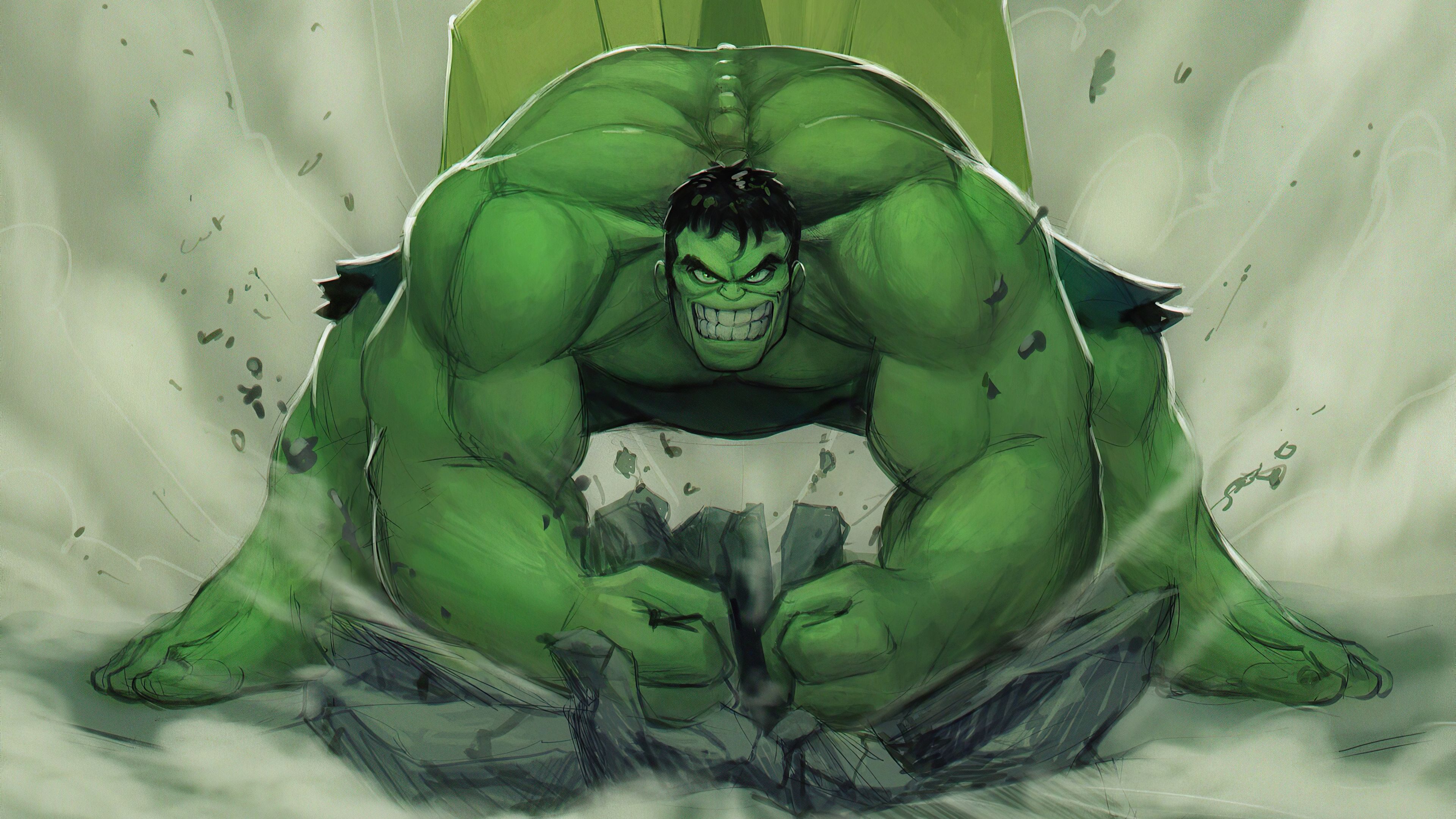 Hulk Smash 4K Wallpapers