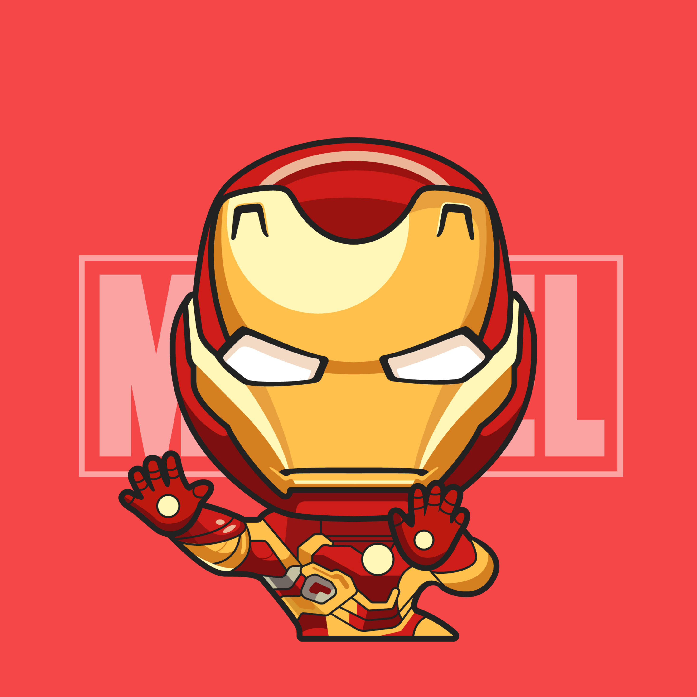 Iron Man Cartoon Marvel Art Wallpapers