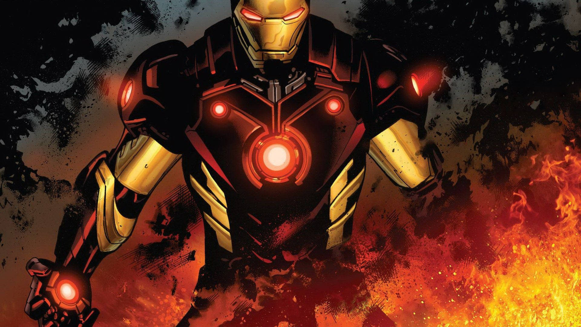 Iron Man Cartoon Marvel Art Wallpapers