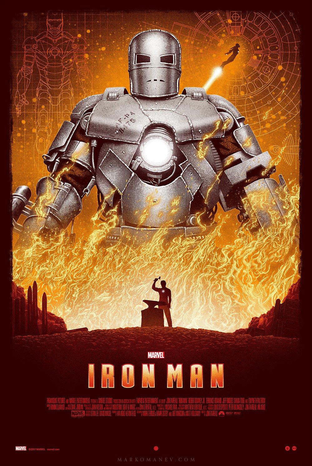 Iron Man Cartoon Marvel Art Wallpapers