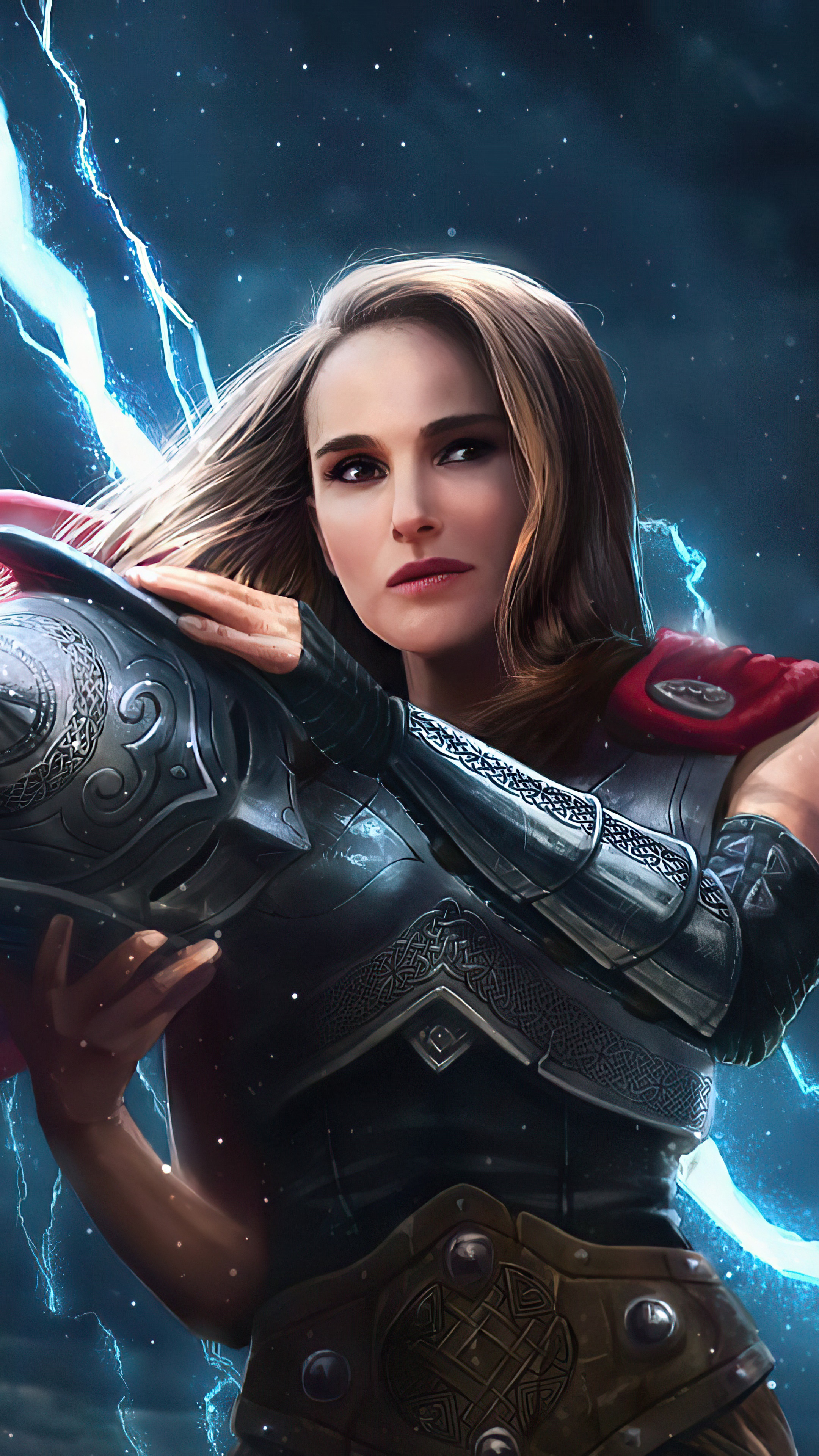 Jane Foster Thor 2021 4K Art Wallpapers