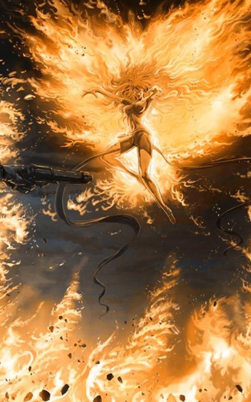 Jean Gray In Dark Phoenix Comic Wallpapers