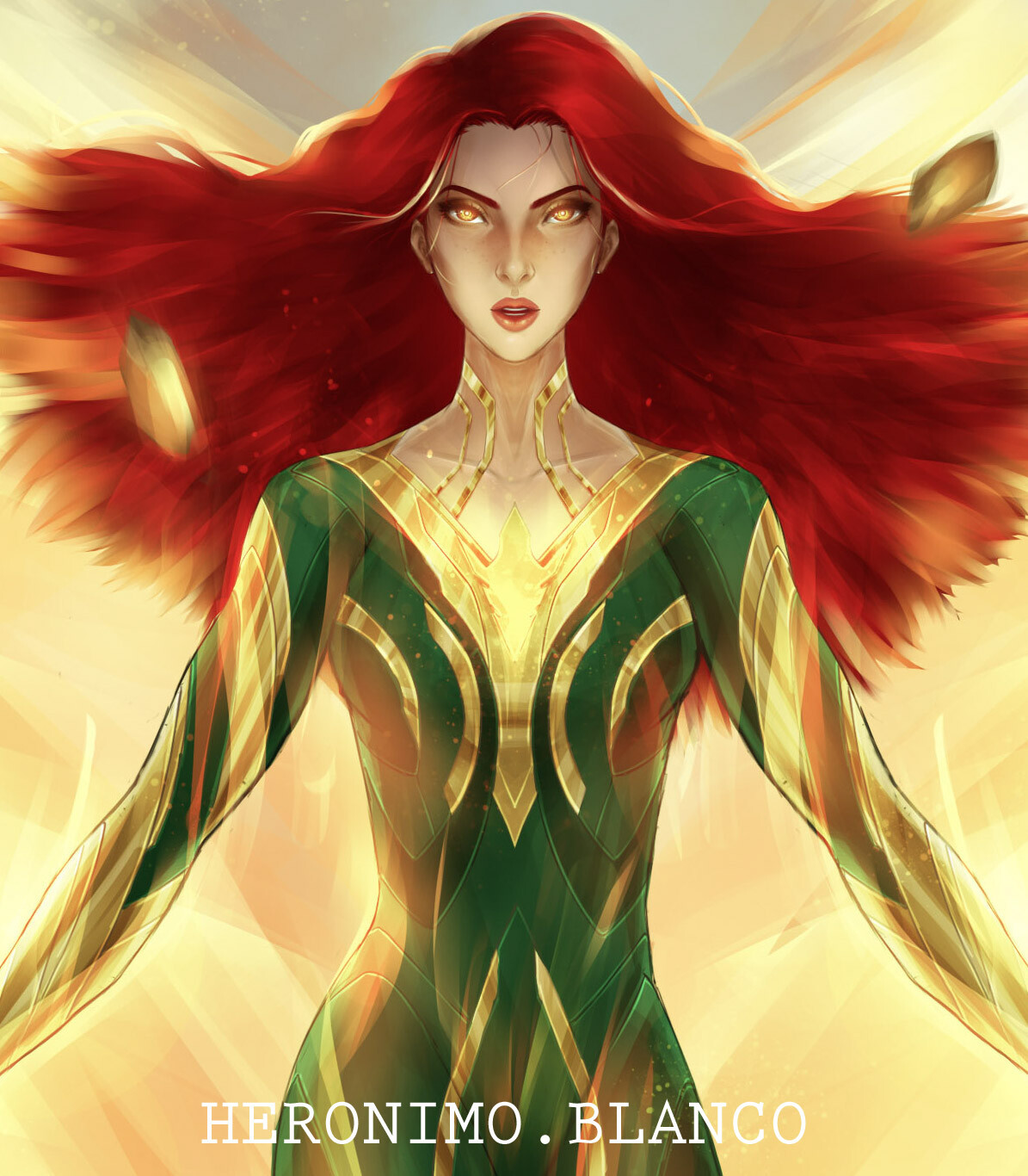 Jean Gray In Dark Phoenix Comic Wallpapers