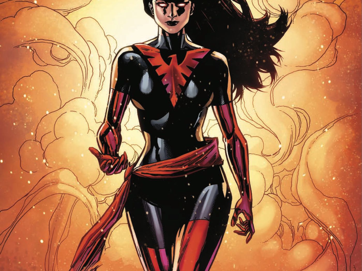 Jean Gray In Dark Phoenix Comic Wallpapers